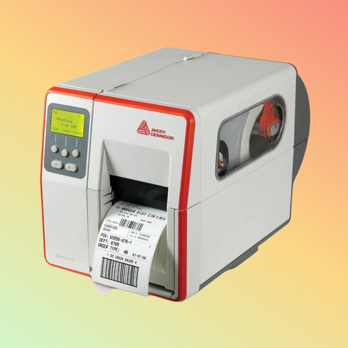 Avery Scanner Avery Dennison ADTP1 RFID Barcode Label Printer