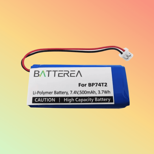 Battera 7.4V 500mAh replacement battery for Dogtra 2300NCP, replaces BP74T2, Li - Polymer - NEOTECH