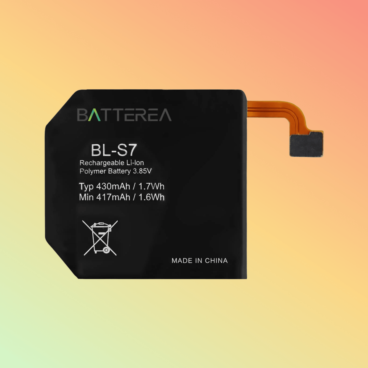 Batterea 3.85V 430mAh battery replacement for LG BL - S7 W200 W280 Li - polymer - NEOTECH