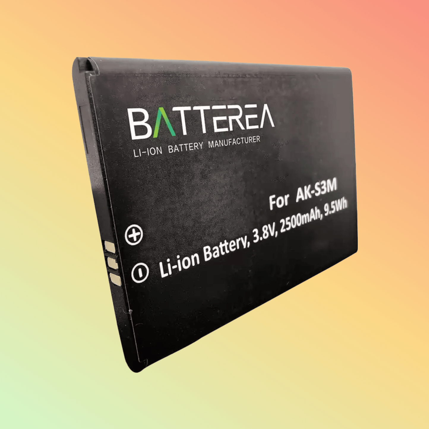 Batterea 3.8V 2500mAh battery replacement for Emporia Supereasy, replaces AK - S3M, Li - Polymer - NEOTECH
