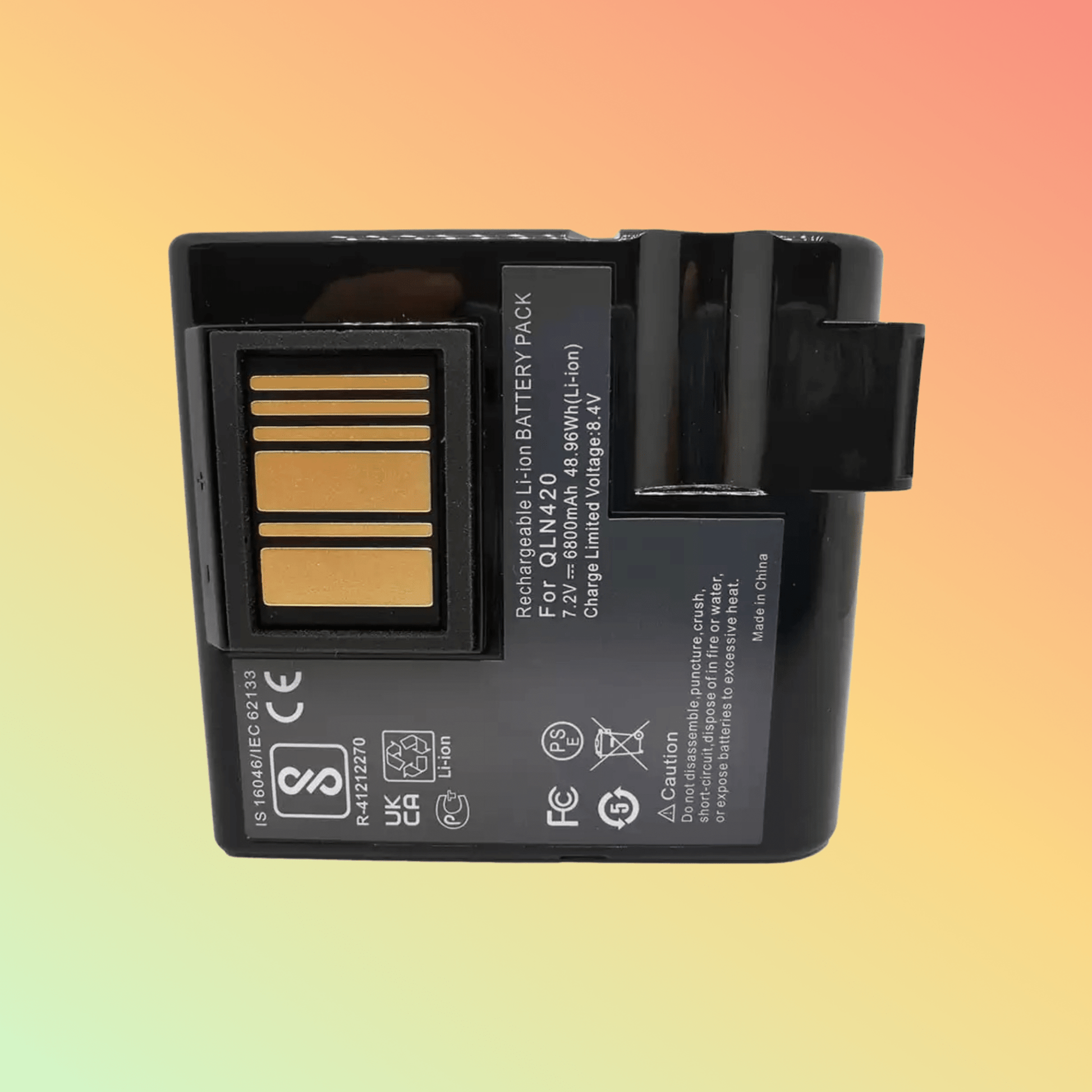 Batterea 7.2V 6800mAh replacement battery for Zebra QLN420 & ZQ630 mobile printer,li - ion battery - NEOTECH