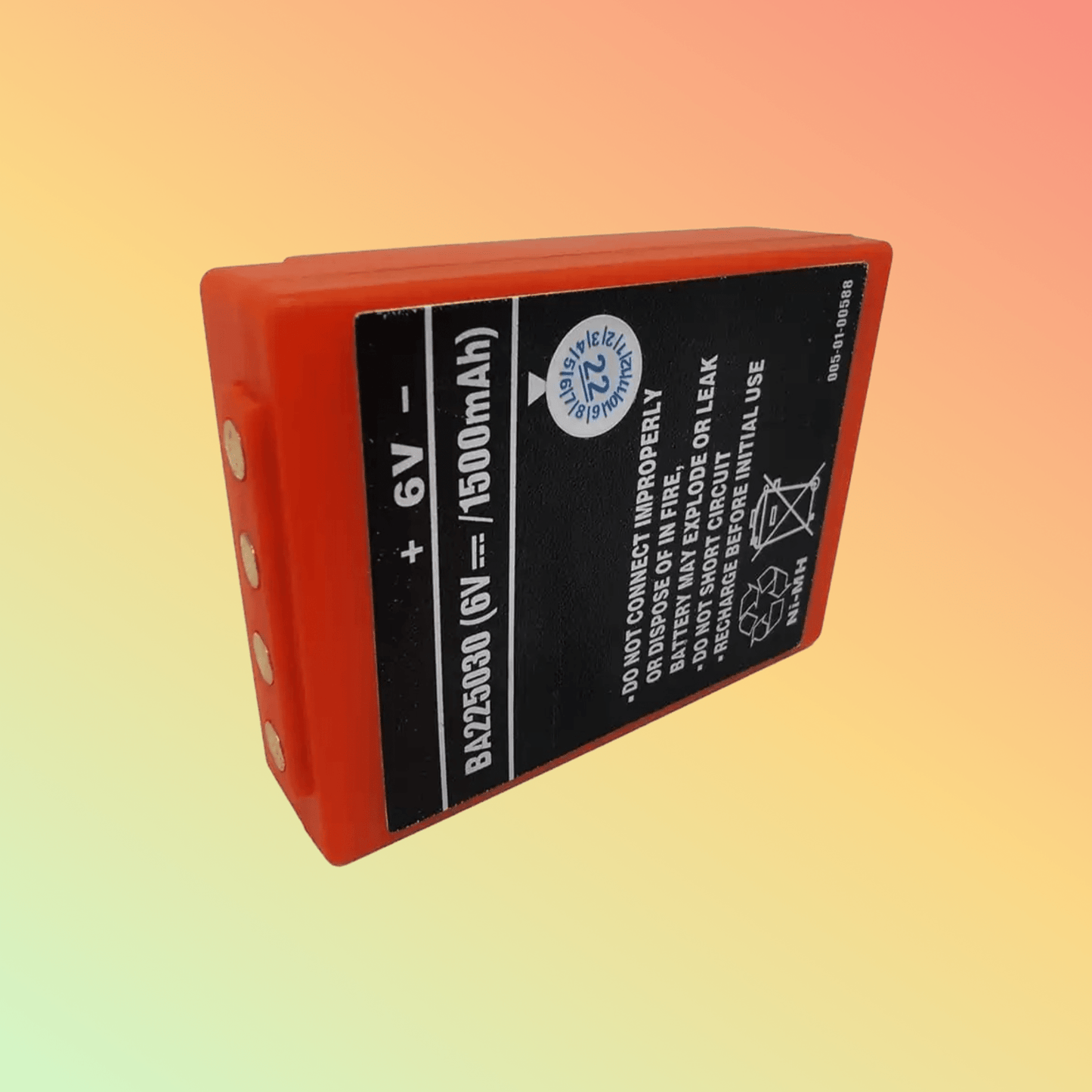 Batterea BA225030 battery for HBC Radiomatic 6V 1500mAh Ni - Mh battery - NEOTECH