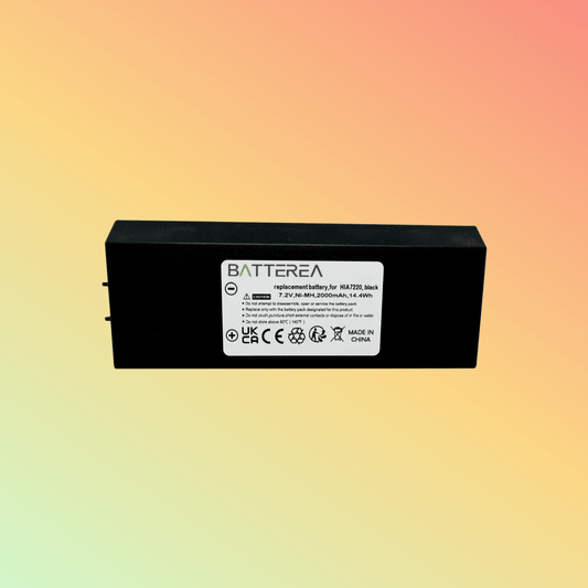 Batterea battery for HIAB AMH0627, AX - HI6692, XS Drive, XS Drive H3786692, XS Drive H3796692, replaces HIA7220, black, Ni - MH,7.2V 2000mAh - NEOTECH