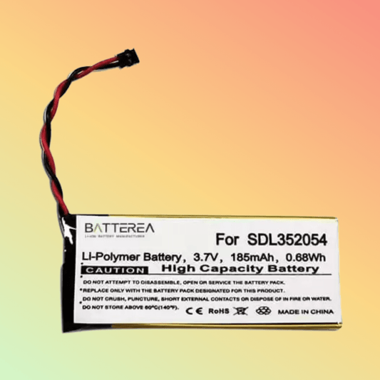 Batterea battery replacement for Flir One replaces SDL352054 185mAh 3.7V Li - Polymer - NEOTECH