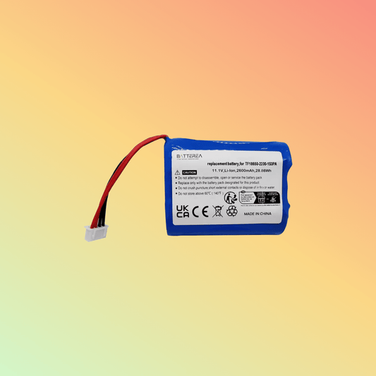 Batterea battery replacement for Marshall Kilburn, replaces TF18650 - 2200 - 1S4PA,14.4V 2600mAh, Li - ion - NEOTECH