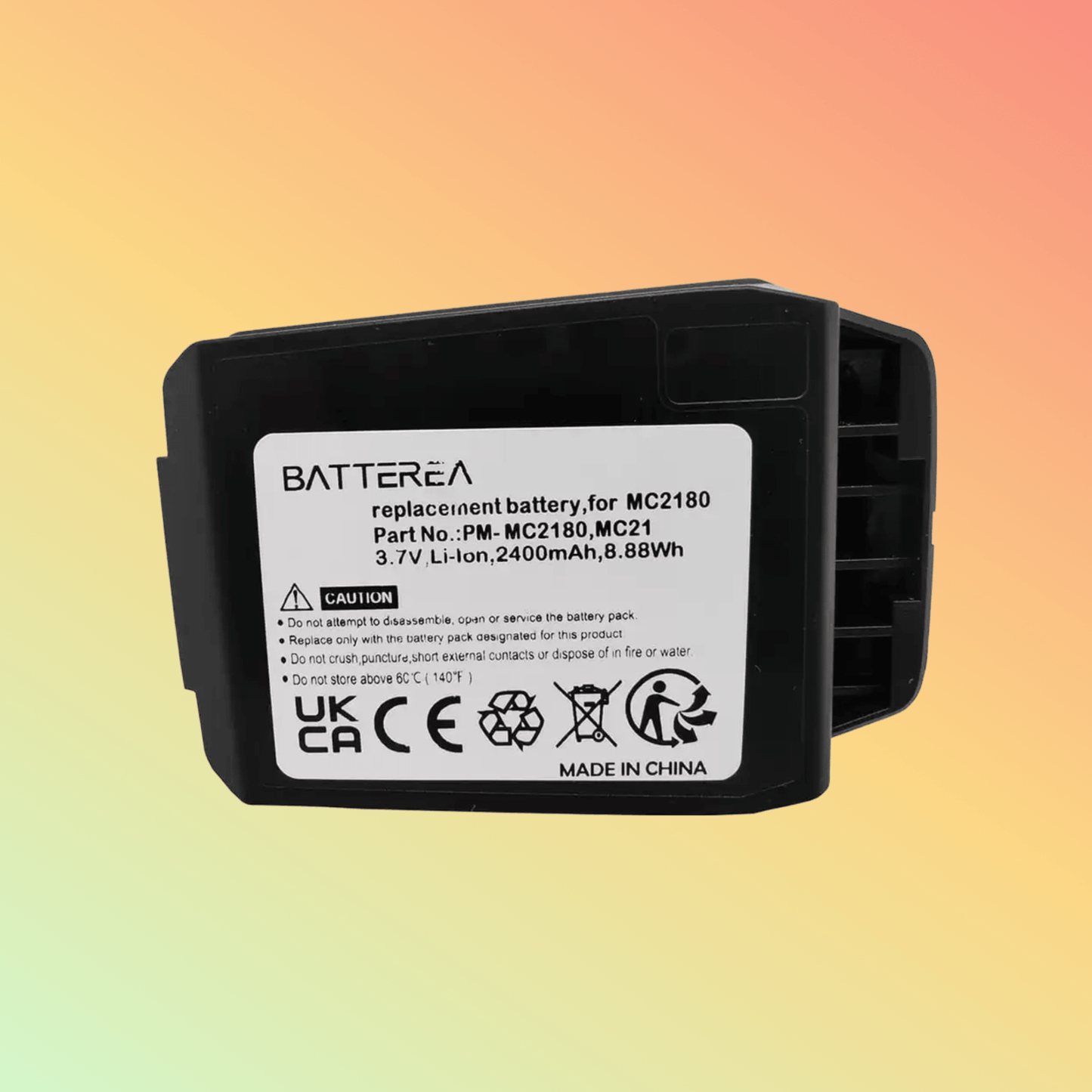 Batterea Replacement Battery for Motorola MC21 MC2100 MC2180 Li - ion 2400mAh,3.7V - NEOTECH