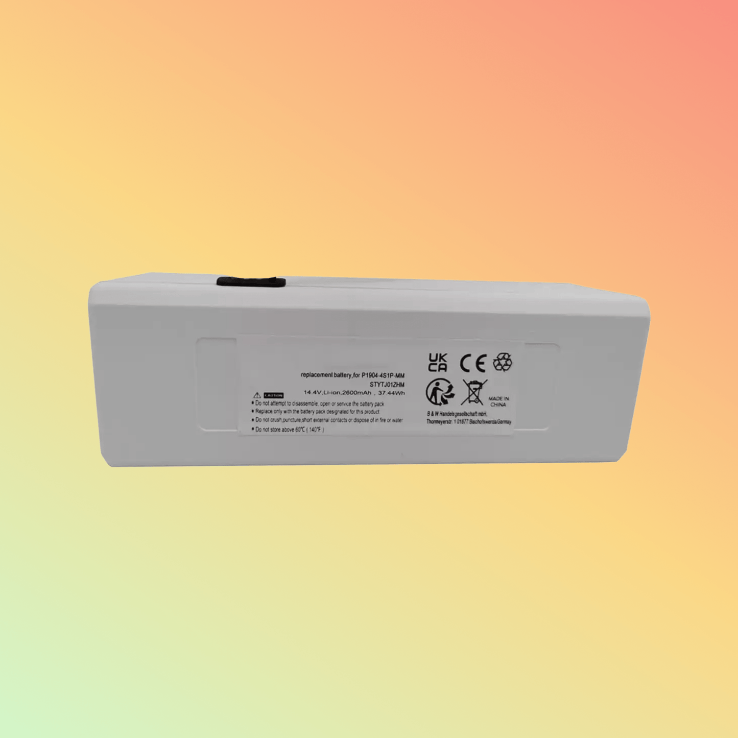 Batterea Vaccum cleaner battery replacement for Xiaomi, replaces P1904 - 4S1P - MM STYTJ01ZHM, 14.4V, 2600mAh - NEOTECH