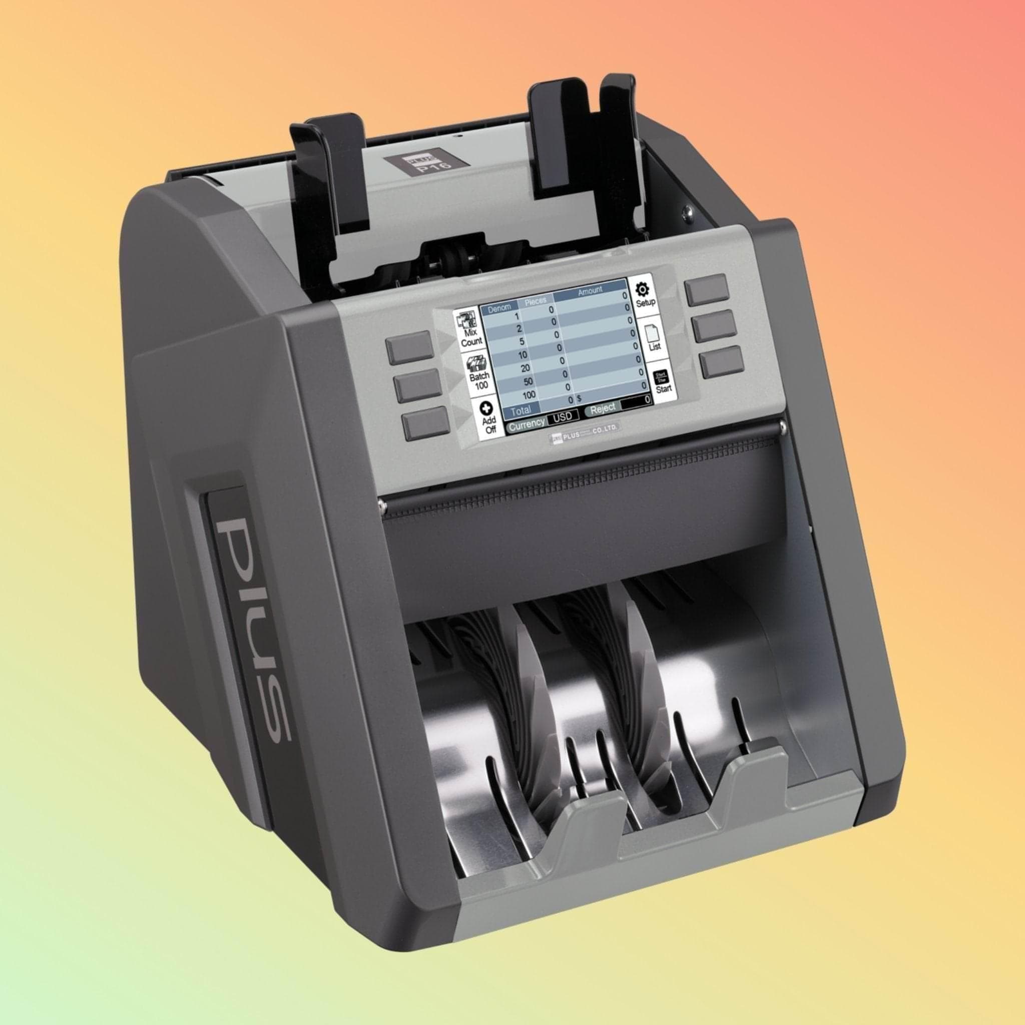Counter Computer For Pay PLUS P16 Currency Counter Machine & Fraud Detector