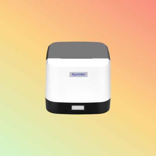 Black and White Thermal Printer for Flow Pack Android Tablet in Stock with Thermal Printer Stickers - NEOTECH