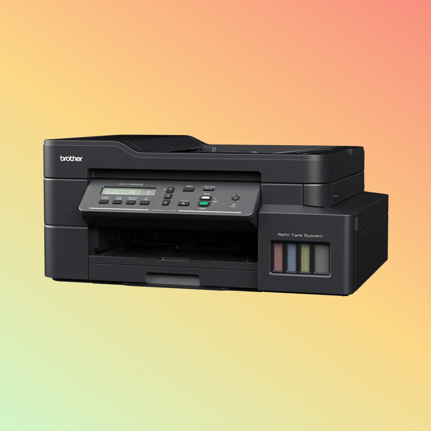 Brother DCP - T820DW Ink Tank Printer – High - Speed, Duplex, Wireless Printing - NEOTECH
