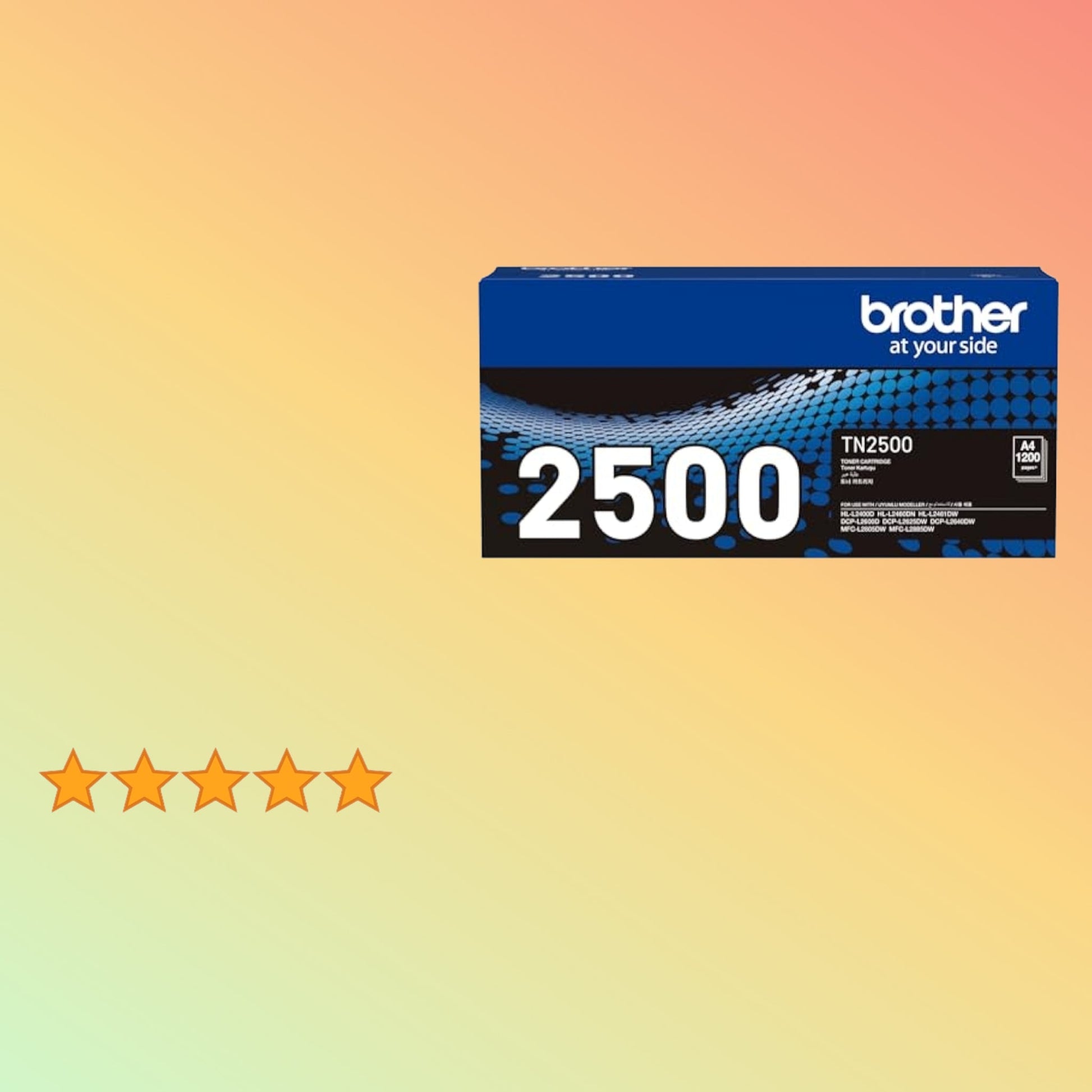 Brother TN - 2500XL Black Toner for HL - L2460DN | 3,000 Pages - NEOTECH