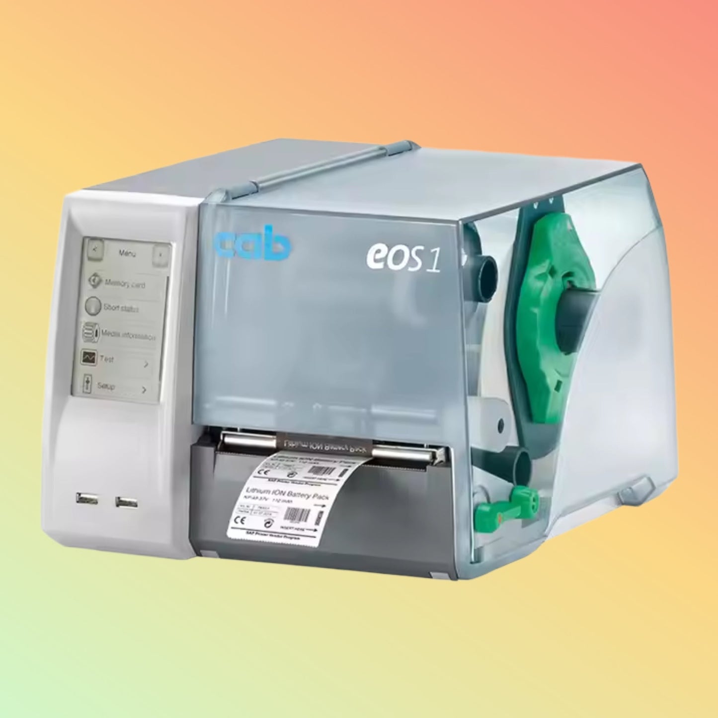 CAB EOS Series Combines All Functions of a Solid Label Printer - NEOTECH