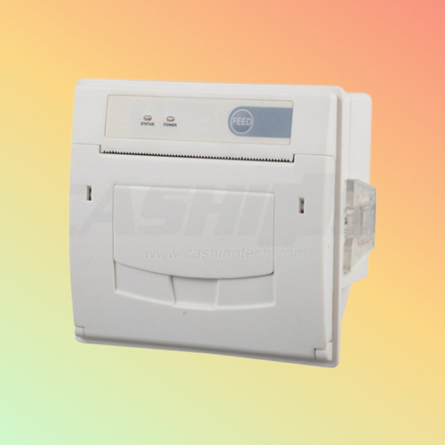 Cashino 80mm micro panel mount thermal receipt printer with RS232+USB DC5 - 9V - NEOTECH