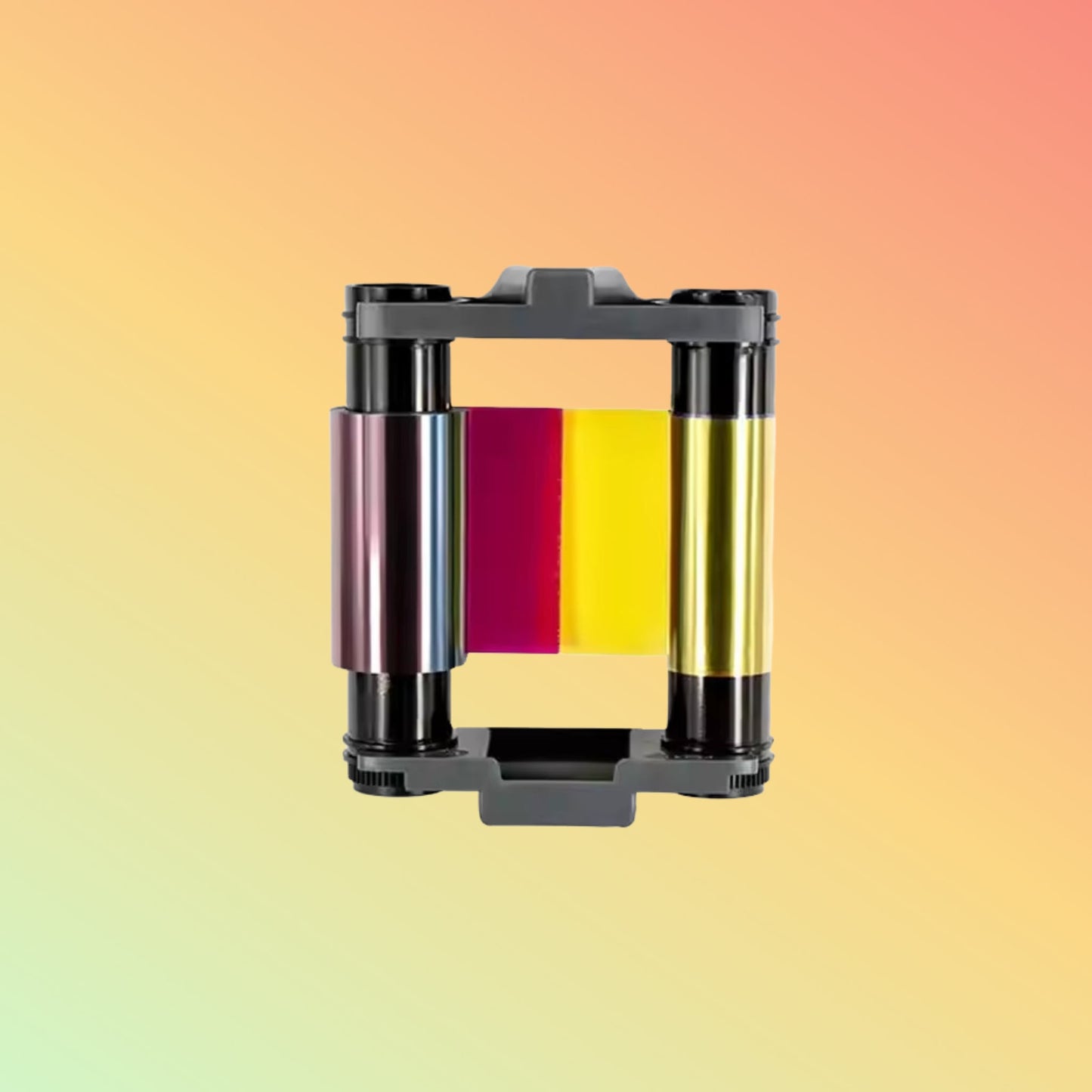 CBGR0100C Badgy100 / 200 YMCKO Color Ribbon 100 Prints/Roll - NEOTECH