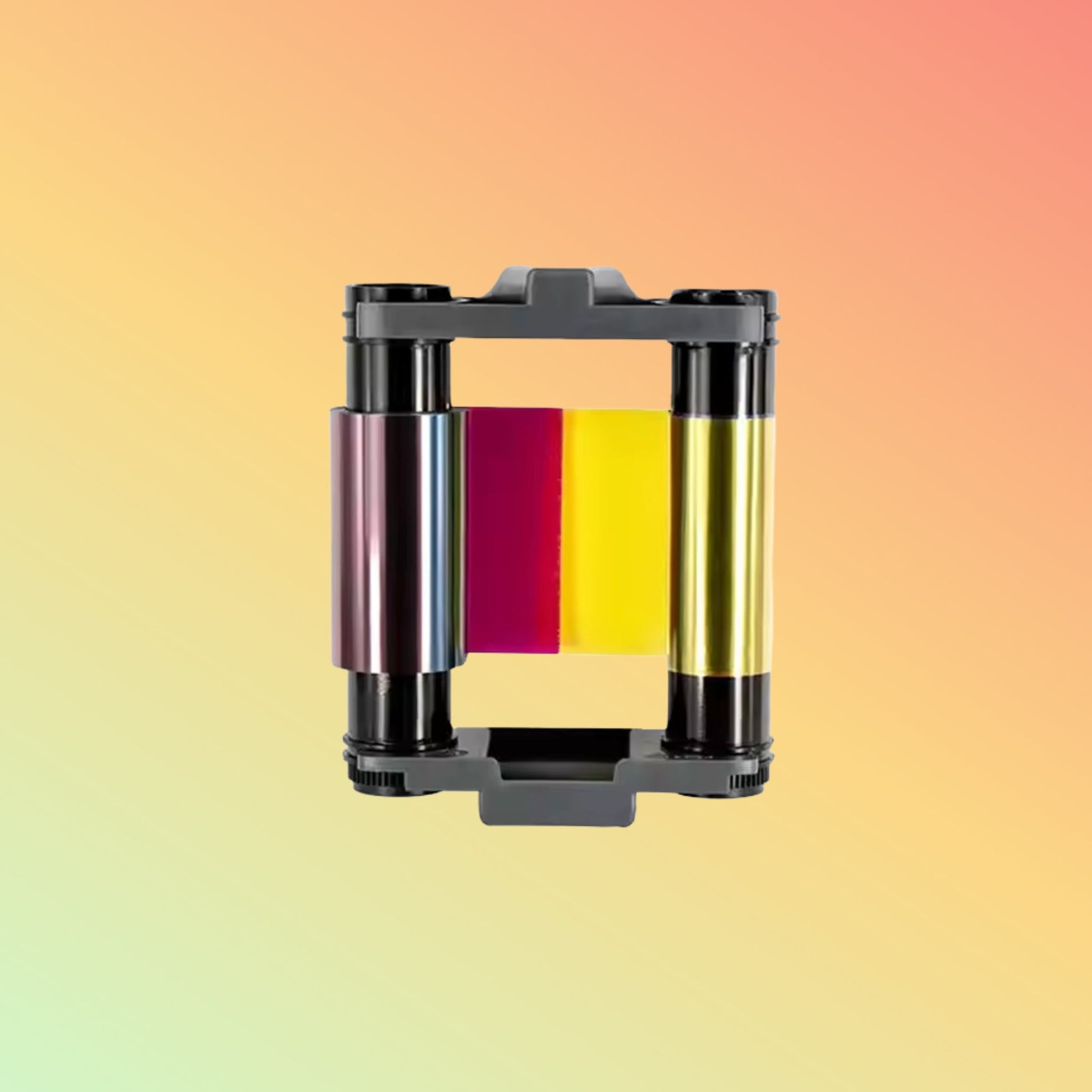 CBGR0100C Badgy100 / 200 YMCKO Color Ribbon 100 Prints/Roll - NEOTECH