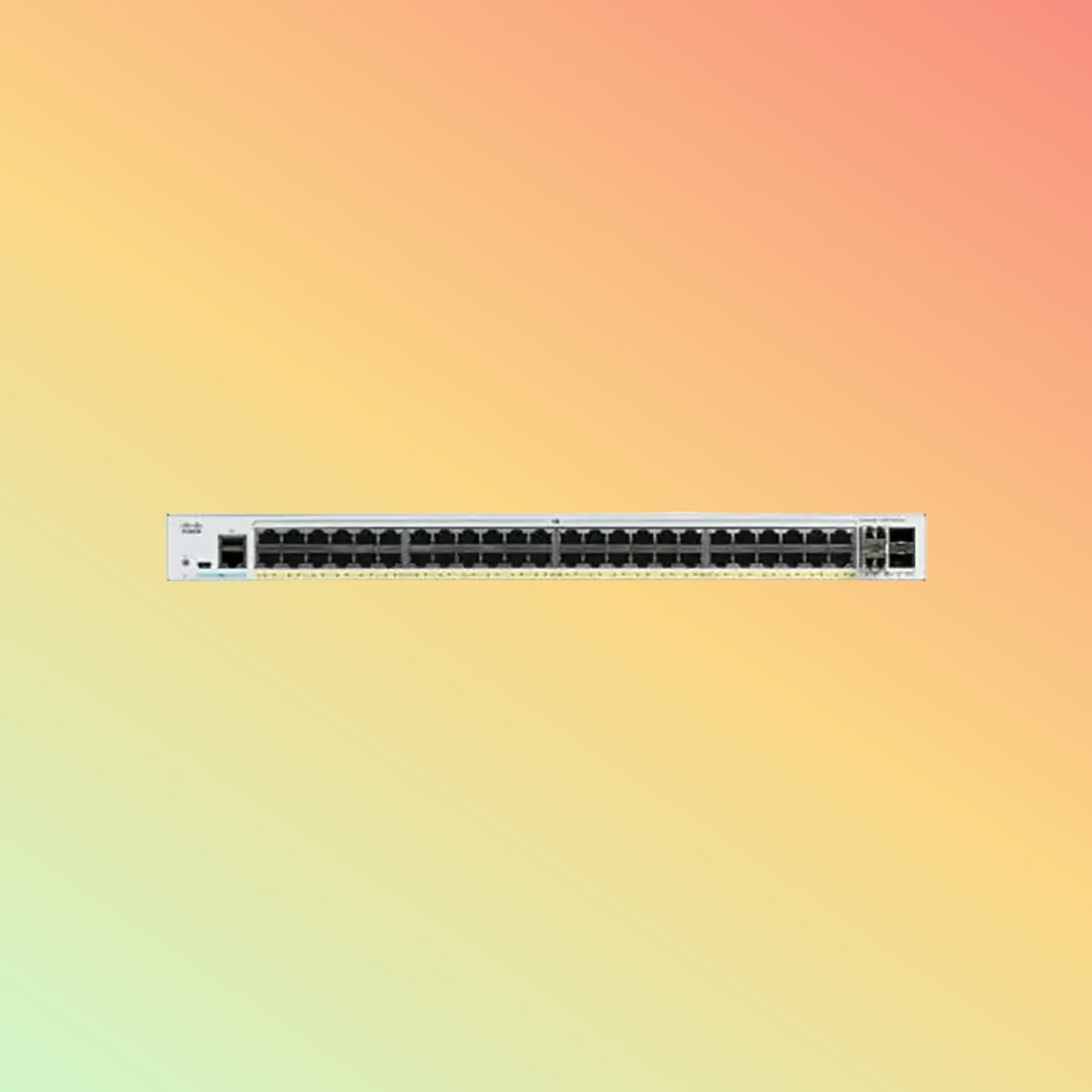Cisco Catalyst C1000 – 176Gbps, 77.38Mpps, 740W PoE, 48 RJ45, 4 SFP+ Uplinks - NEOTECH