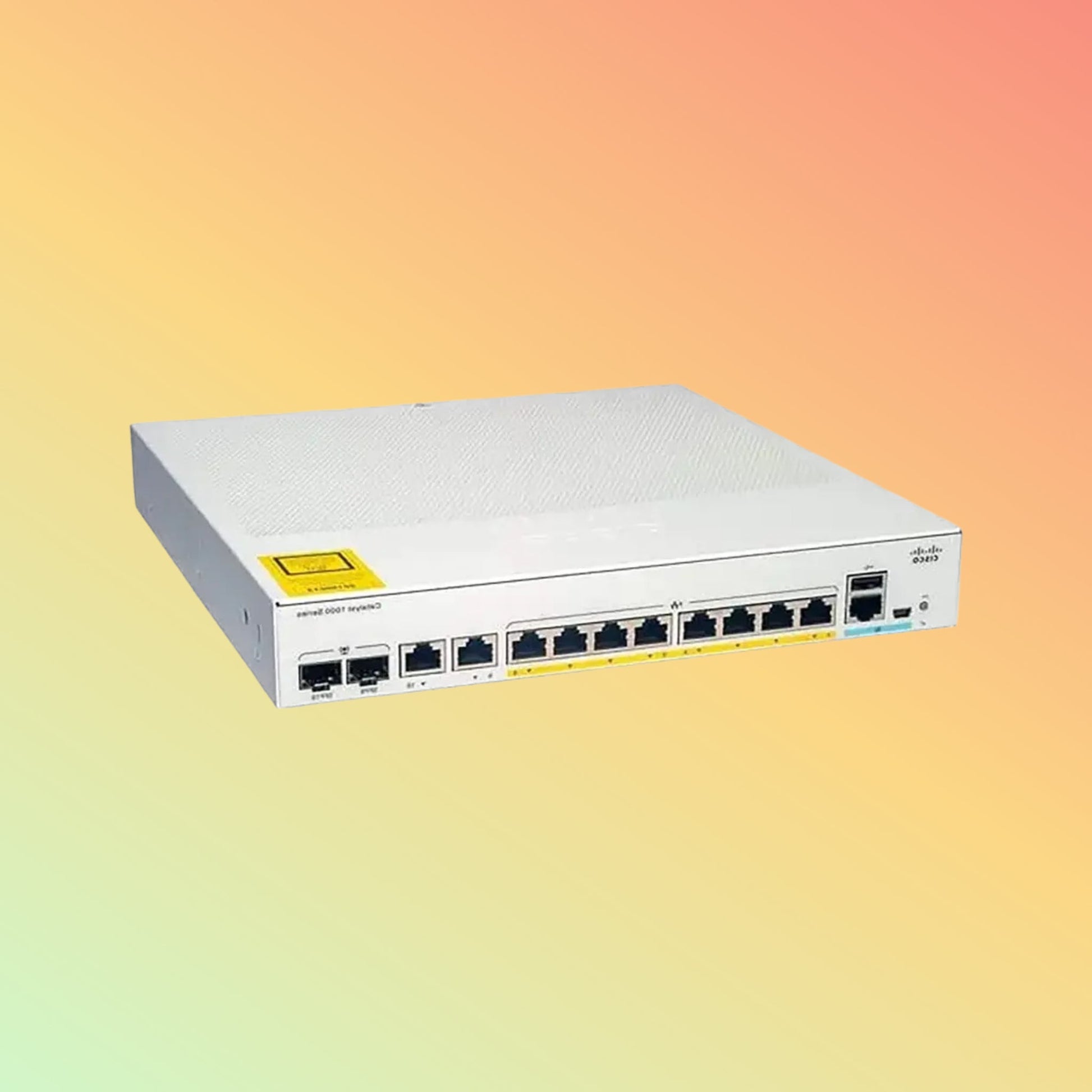 Cisco Catalyst C1000 – 20Gbps, 10,000Mpps, 67W PoE, 8 RJ45 Ports - NEOTECH