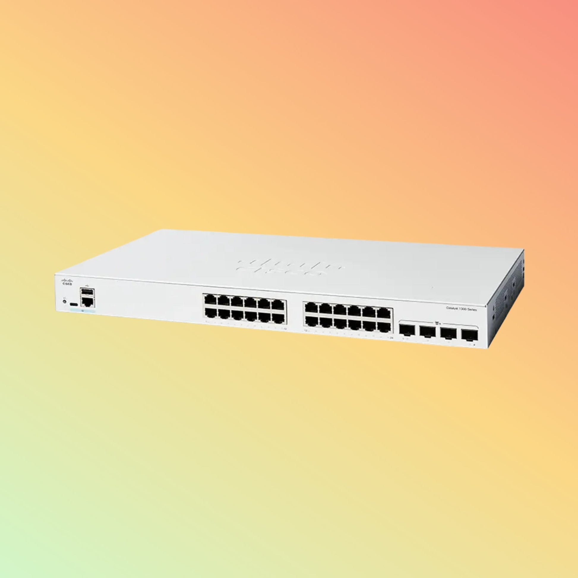 CISCO Catalyst C1300 – 128Gbps, 24xRJ45, 4xSFP+, Managed - NEOTECH