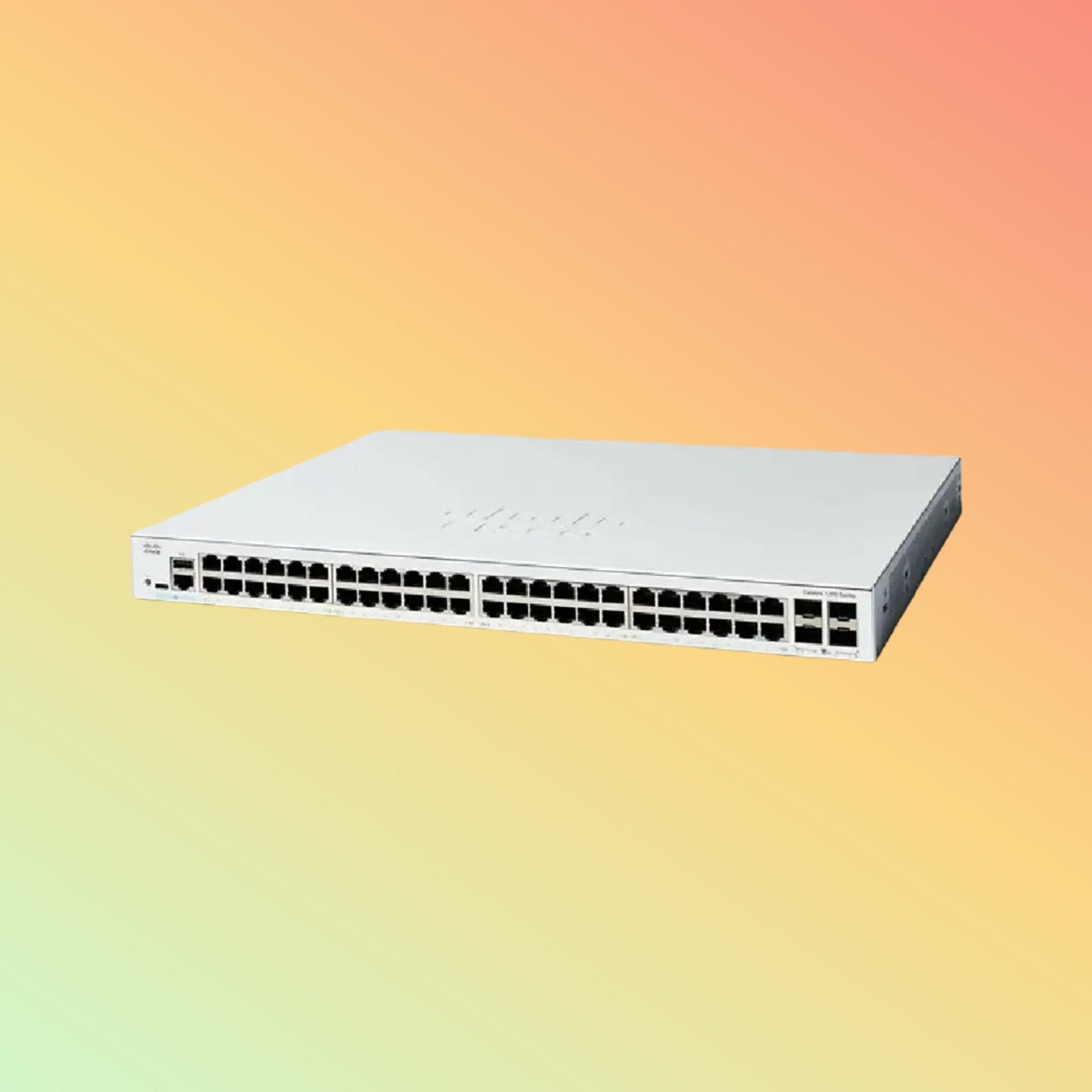 Cisco Catalyst C1300 – 176Gbps, 130.94Mpps, 48 RJ45, 4 SFP+ Ports - NEOTECH
