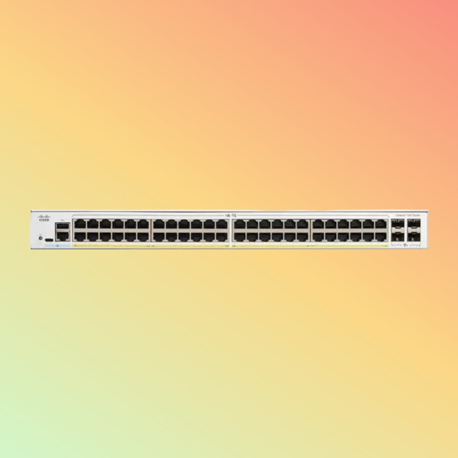 CISCO Catalyst C1300 – 176Gbps, 48xRJ45, 4xSFP+, 740W PoE - NEOTECH
