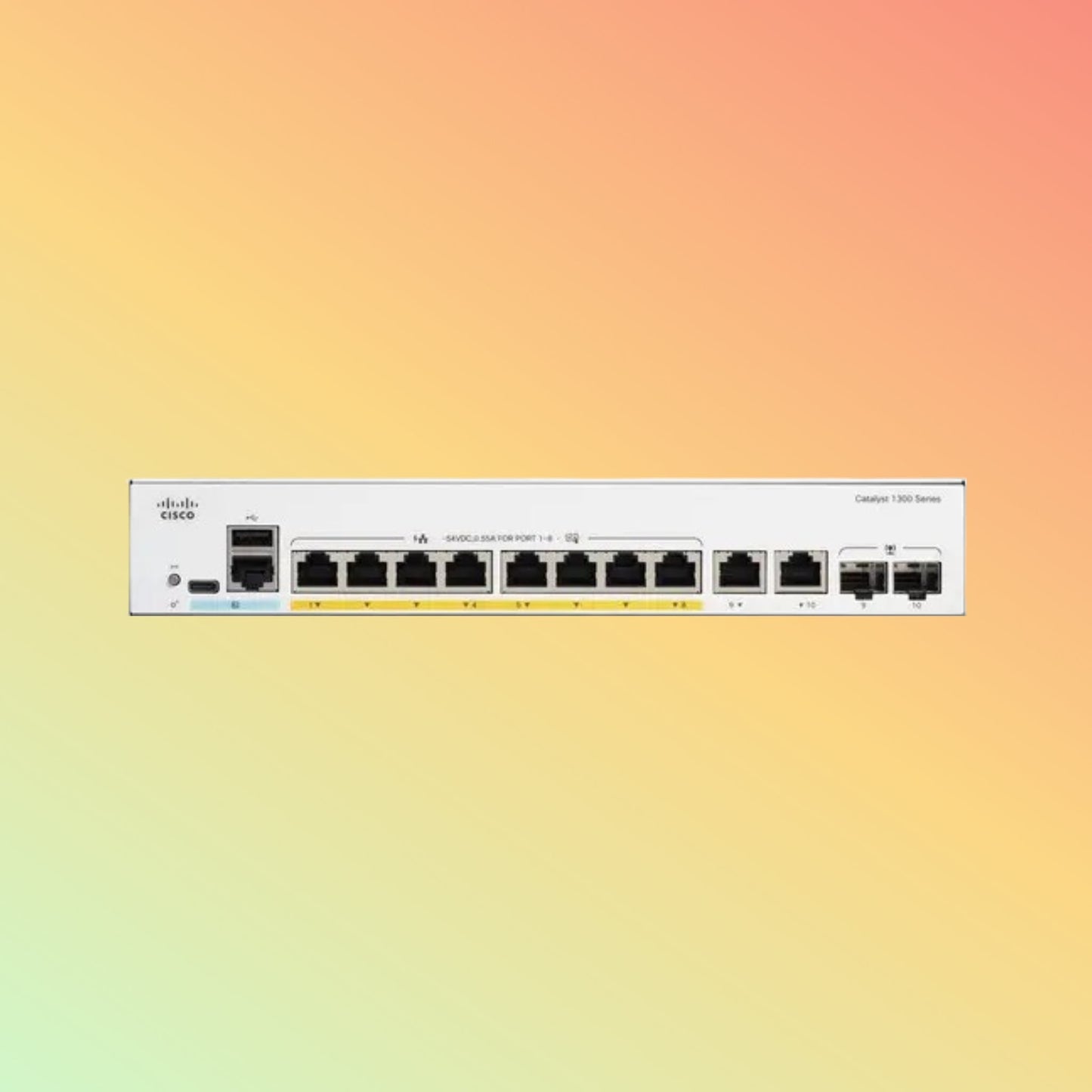 CISCO Catalyst C1300 – 20Gbps, 8xRJ45, 67W PoE, Managed - NEOTECH
