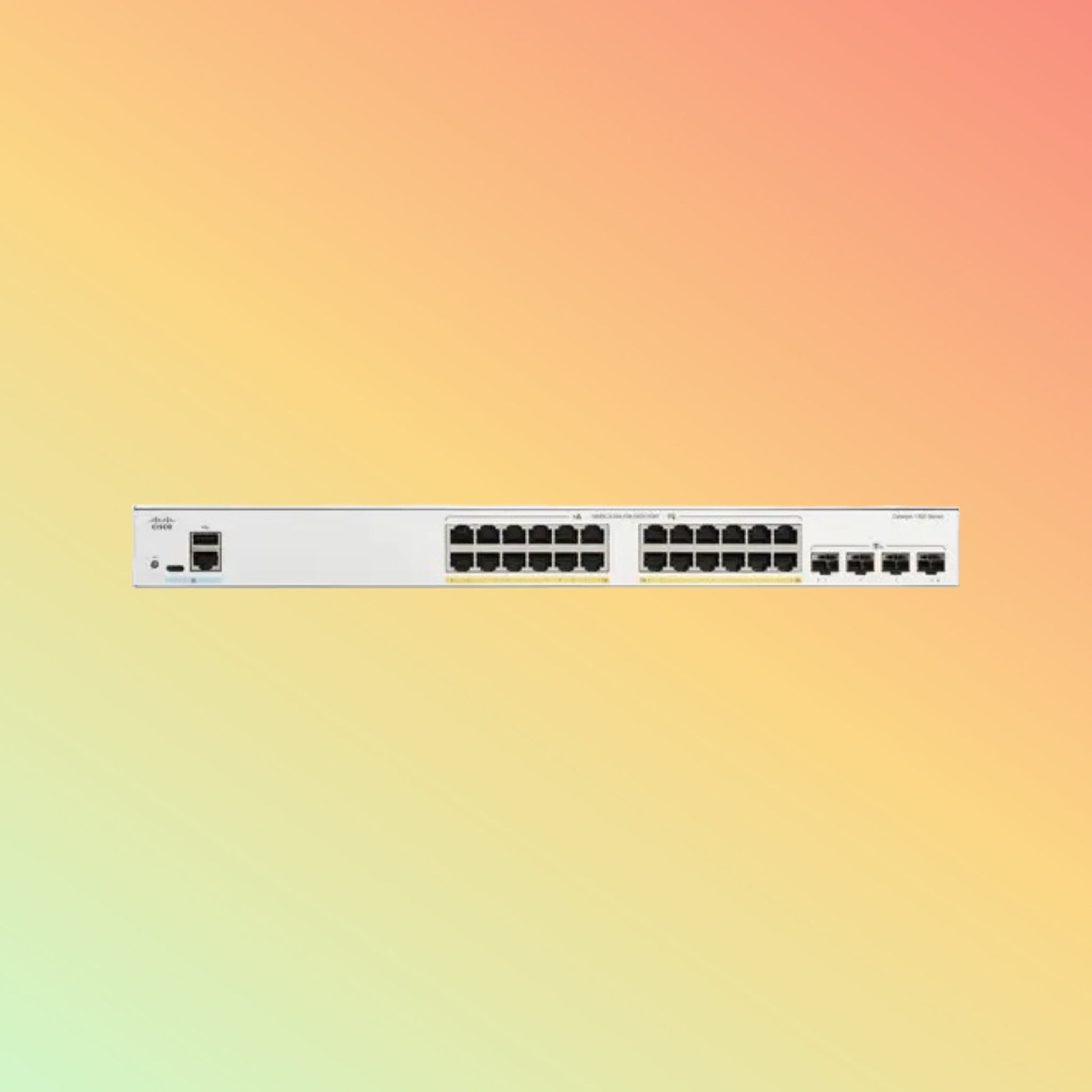 CISCO Catalyst C1300 – 36Gbps, 16xRJ45, 2xSFP, 120W PoE - NEOTECH