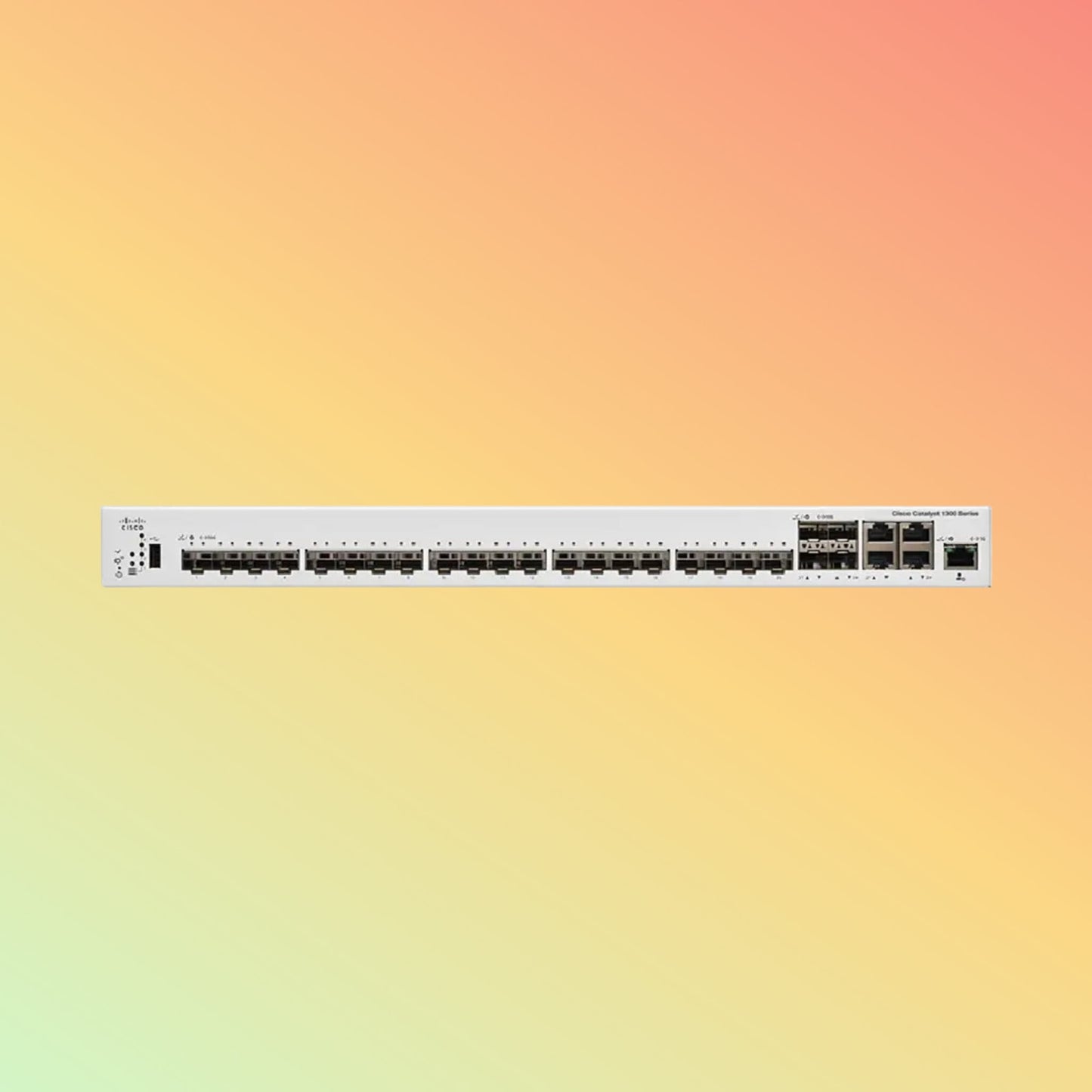 CISCO Catalyst C1300 – 480Gbps, 28xSFP+, 4x10G Copper/SFP+ - NEOTECH