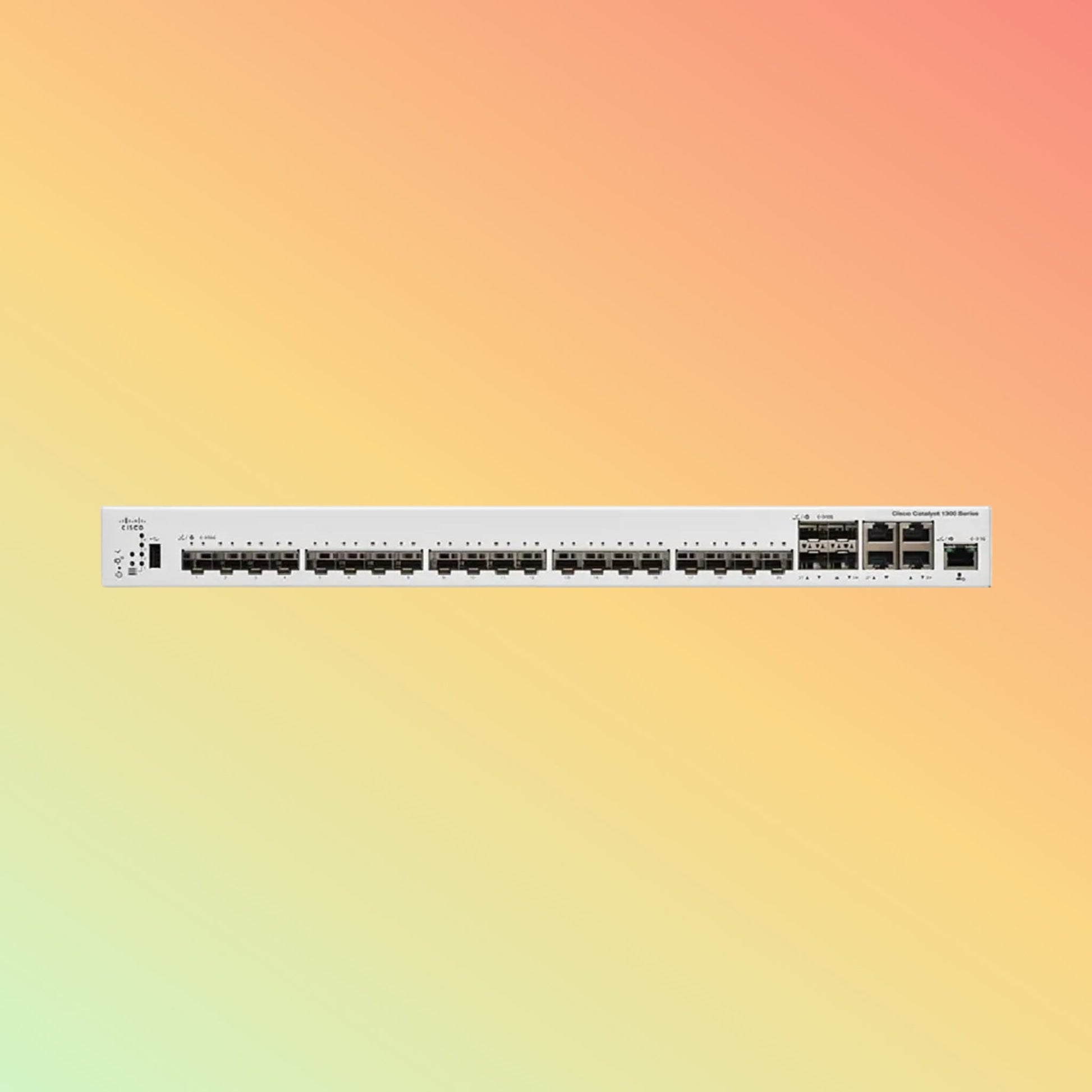 CISCO Catalyst C1300 – 480Gbps, 28xSFP+, 4x10G Copper/SFP+ - NEOTECH