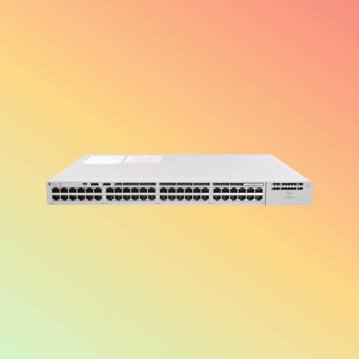 CISCO Catalyst C9200 – 176Gbps, 48xPoE+ RJ45, 740W PoE - NEOTECH