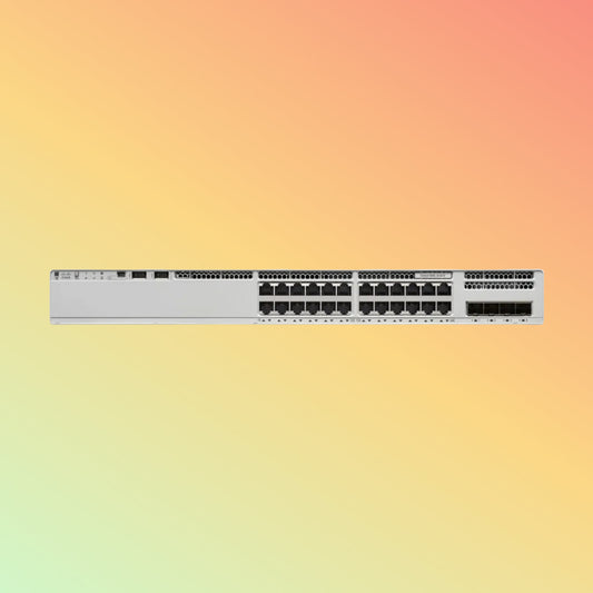 CISCO Catalyst C9200L – 56Gbps, 24xPoE+ RJ45, 4xSFP, 370W PoE - NEOTECH