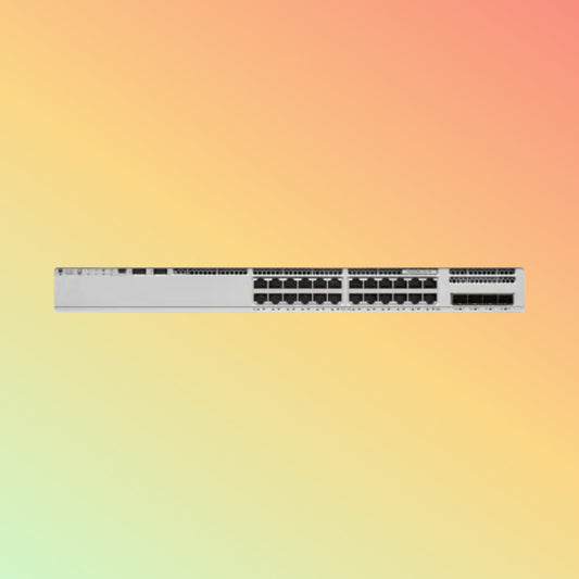 CISCO Catalyst C9200L Switch - 128 Gbps Switching Capacity, Throughput up to 190.4 Mpps, 24 x RJ45, Network Essentials - NEOTECH