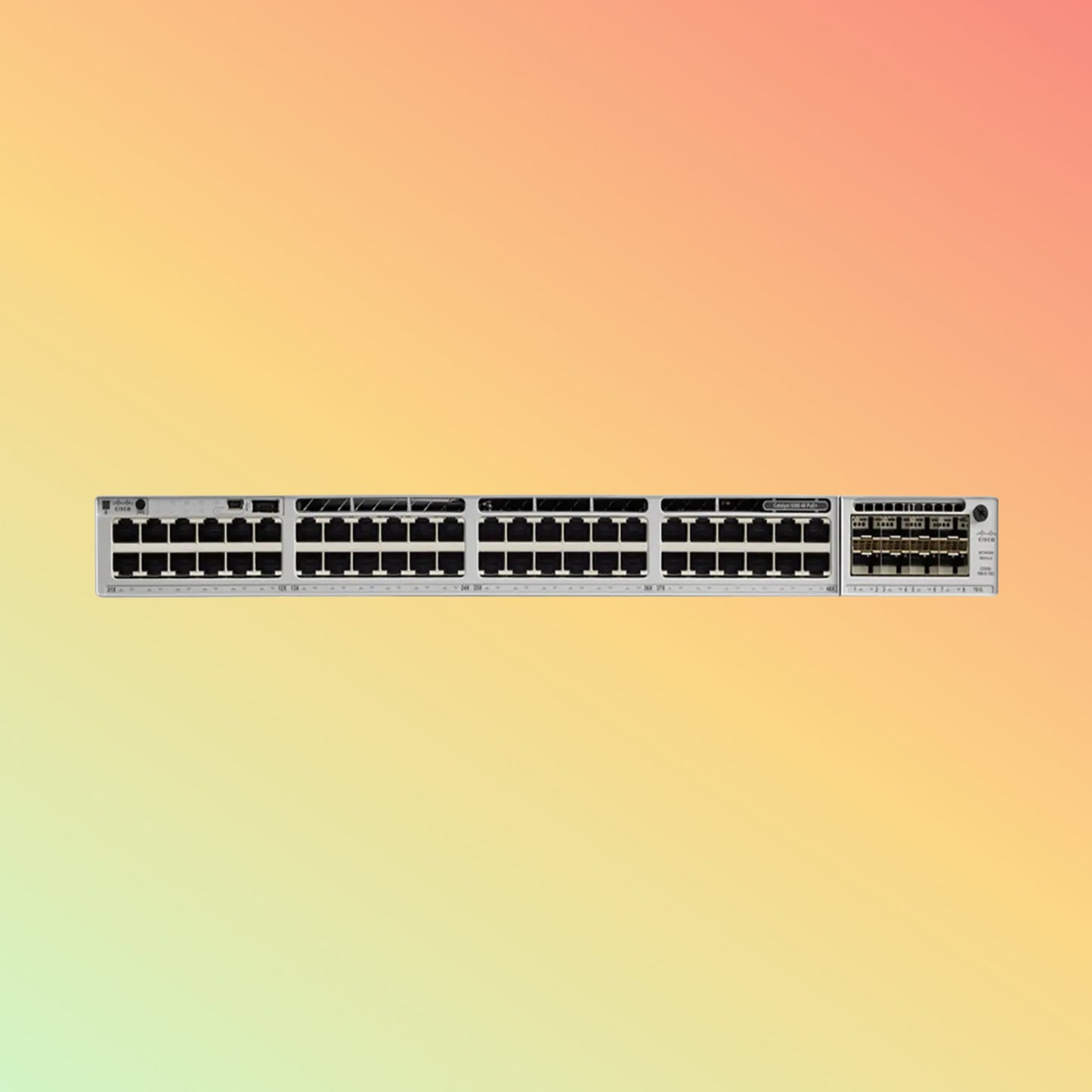 CISCO Catalyst C9300 – 256Gbps, 48xPoE+ RJ45, 437W PoE - NEOTECH