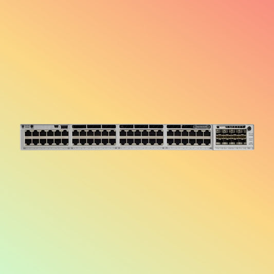 CISCO Catalyst C9300 Switch - 256 Gbps Switching capacity, Throughput up to 190.48 Mpps, 822W PoE Capability, 48 x RJ45 - NEOTECH