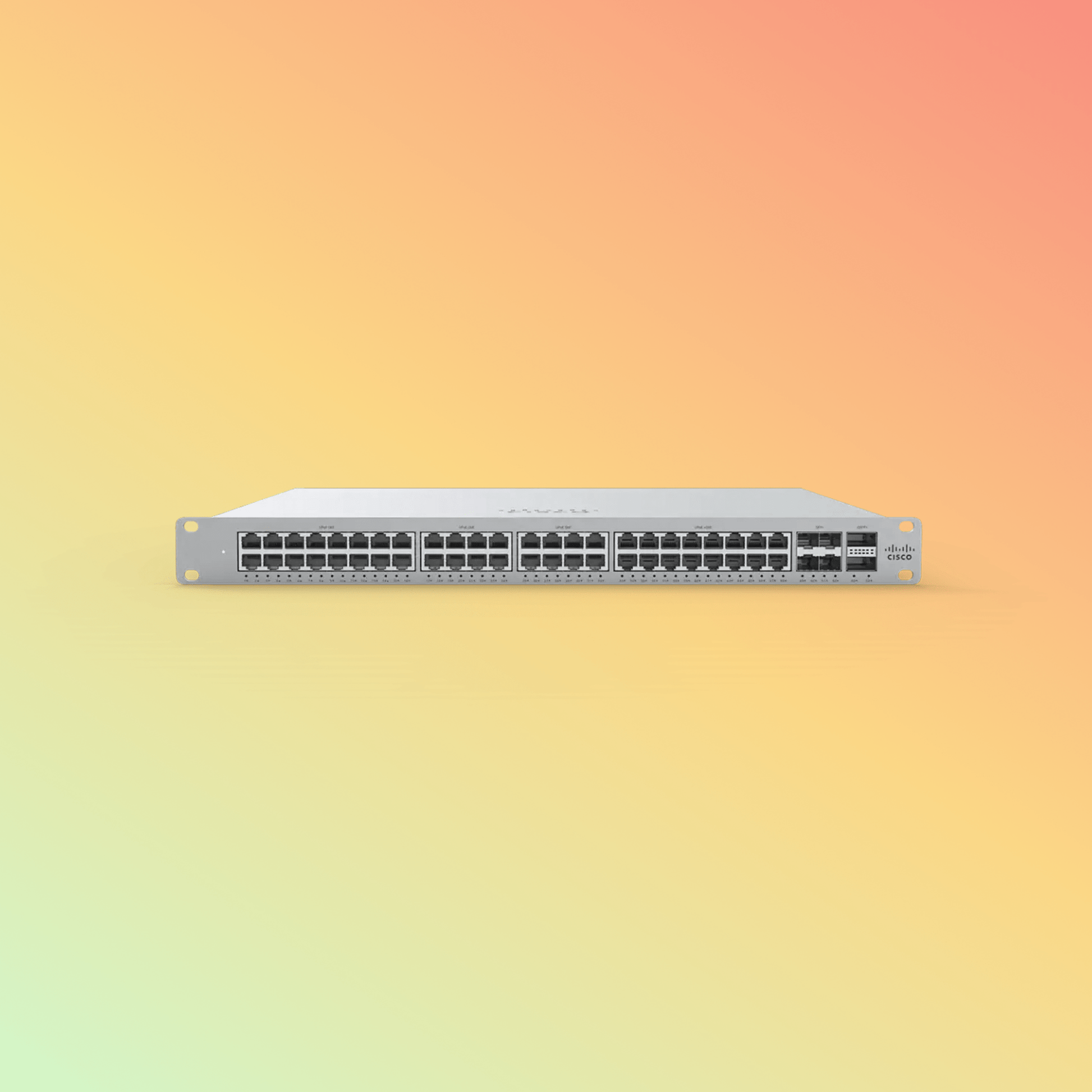 Cisco Catalyst MS355 – 544Gbps, 405Mpps, 740W PoE, 48 UPOE RJ45 - NEOTECH
