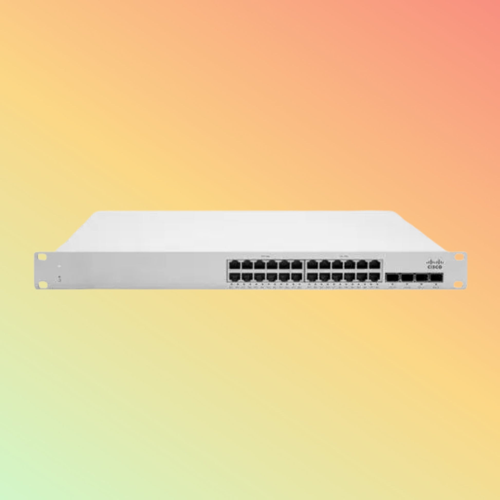 CISCO Meraki MS250 Switch - 128 Gbps Switching Capacity, Throughput up to 95.24 Mpps, 24 x RJ45, 4 x SFP+ uplink - NEOTECH
