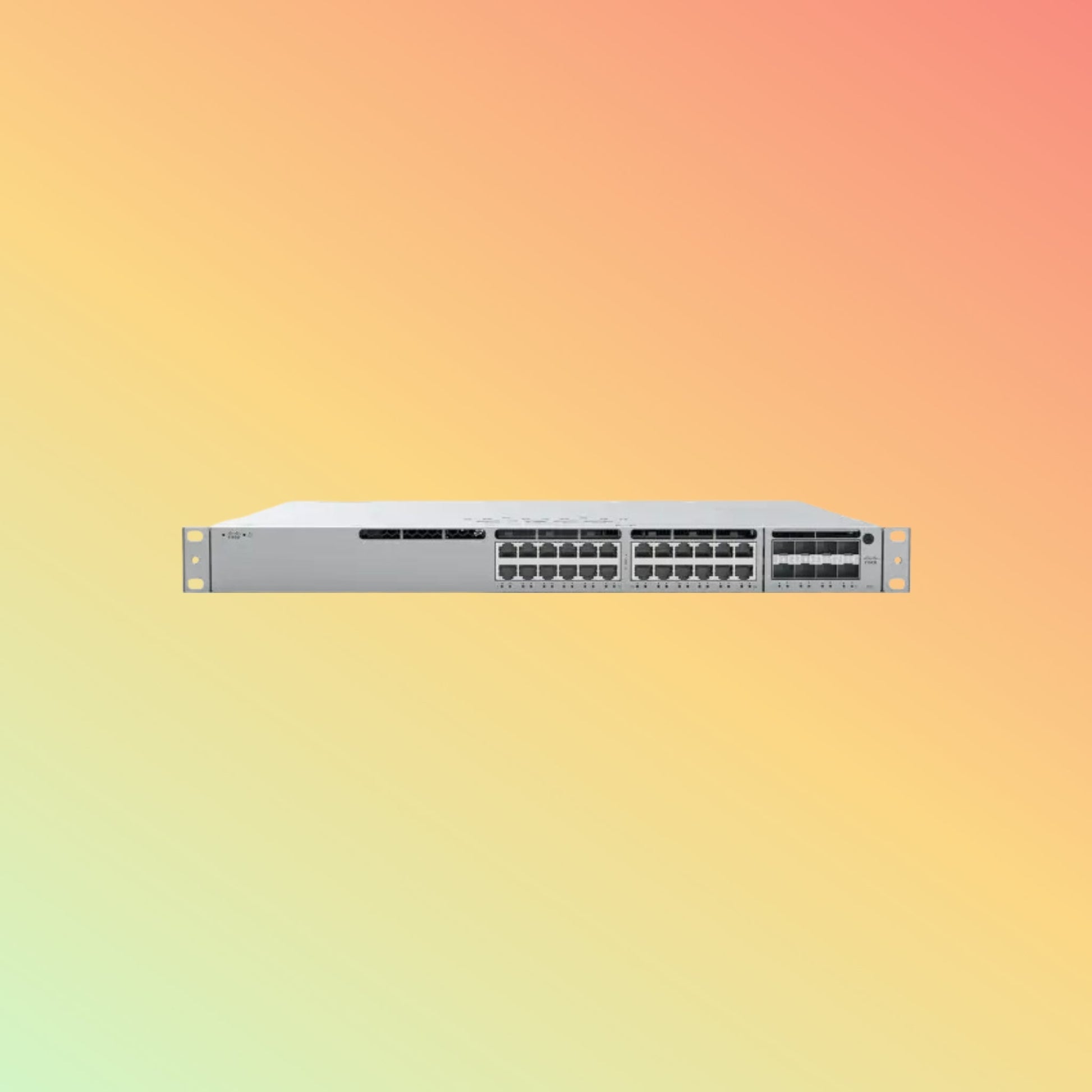 CISCO Meraki MS390 Manageable Switch - 208 Gbps Switching Capacity, Throughput up to 154.76 Mpps, 445W PoE Capability, 24 x PoE+ RJ45 - NEOTECH