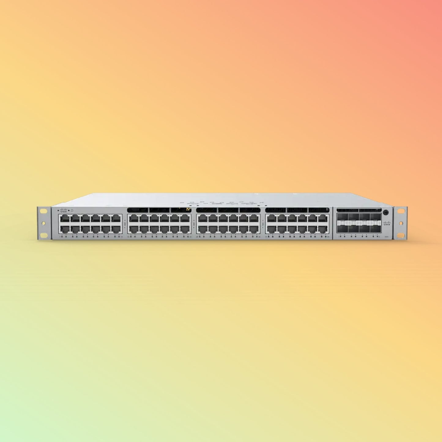 CISCO Meraki MS390 Switch - 256 Gbps Switching capacity, Throughput up to 190.48 Mpps, 822W PoE Capability, 48 x UPOE RJ45 - NEOTECH