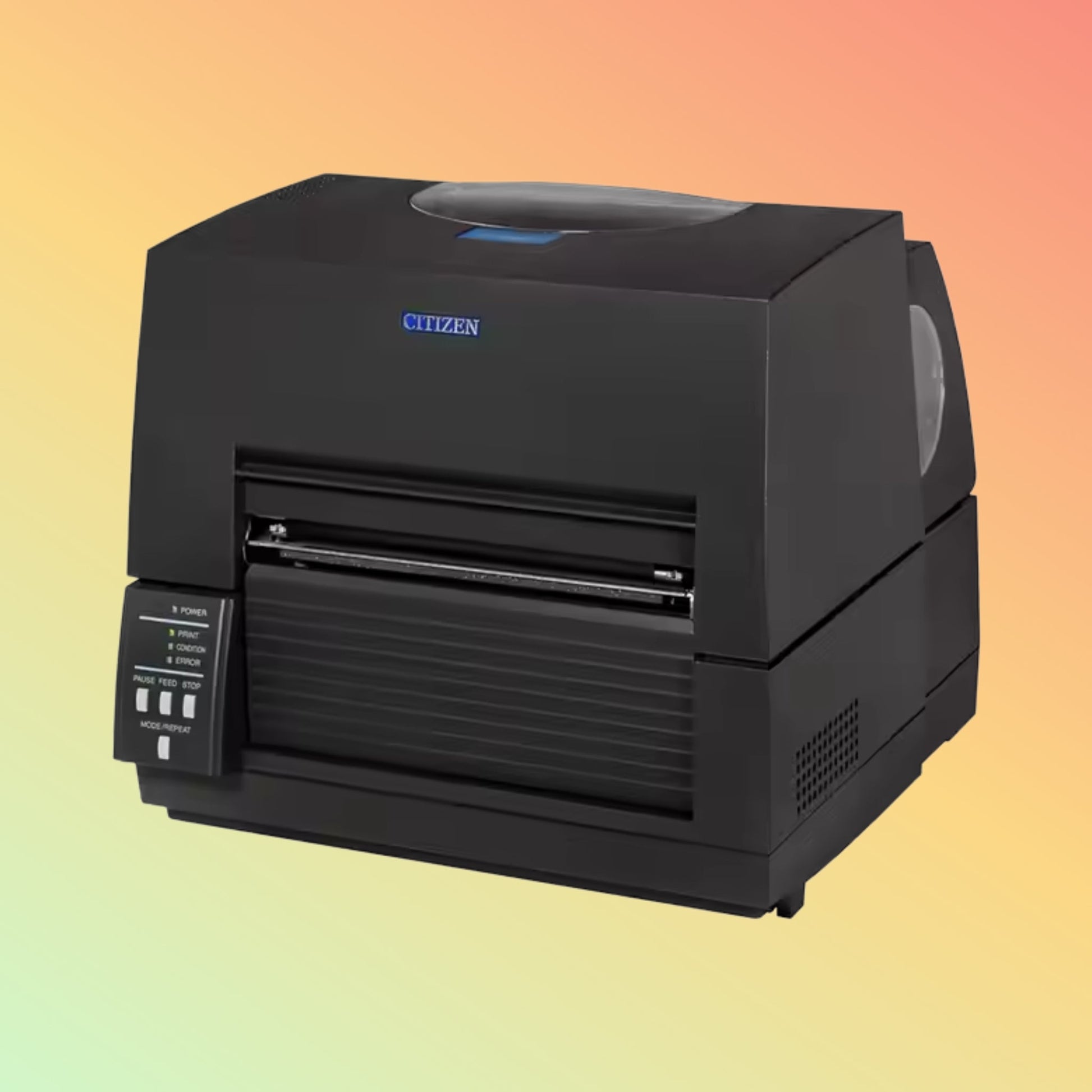 Citizen CL-S6621 printer with label roll and ribbon loaded UAE