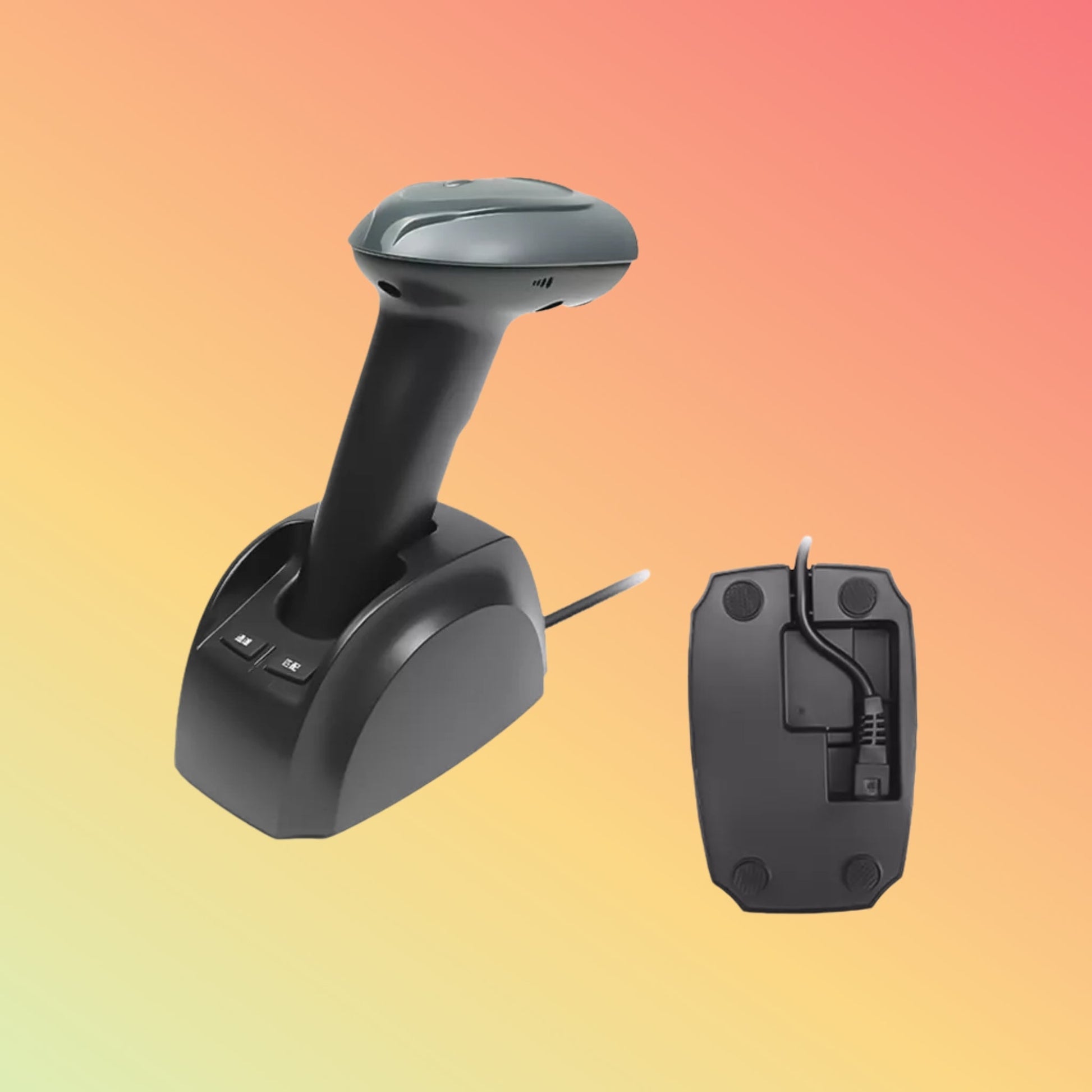CMOS 2D Portable 2.4G Wireless PDF417 Barcode Scanner for Ticket Code Scanning HS - 6413 - NEOTECH