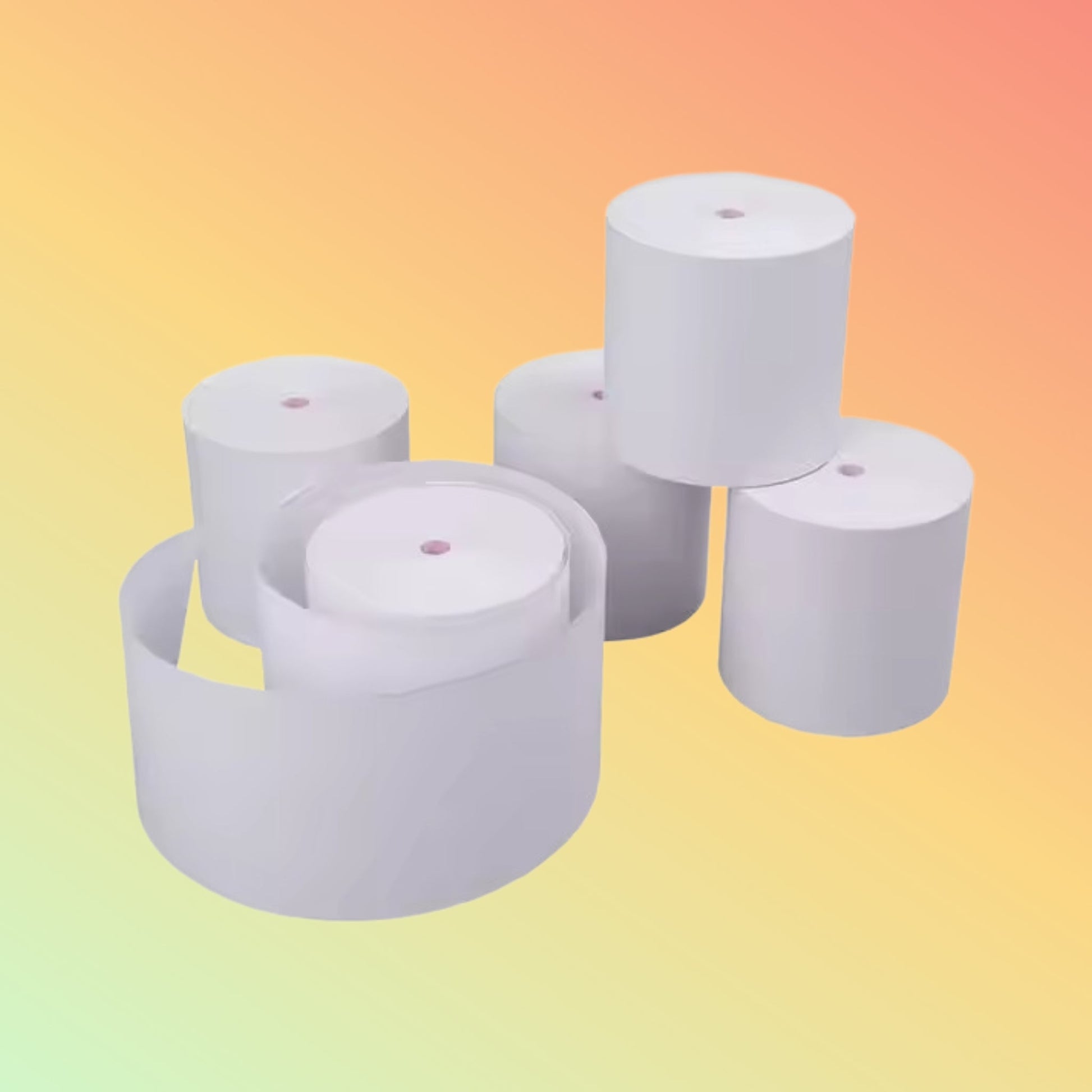 Custom 80x80 Thermal Paper Rolls from Manufacturer - NEOTECH