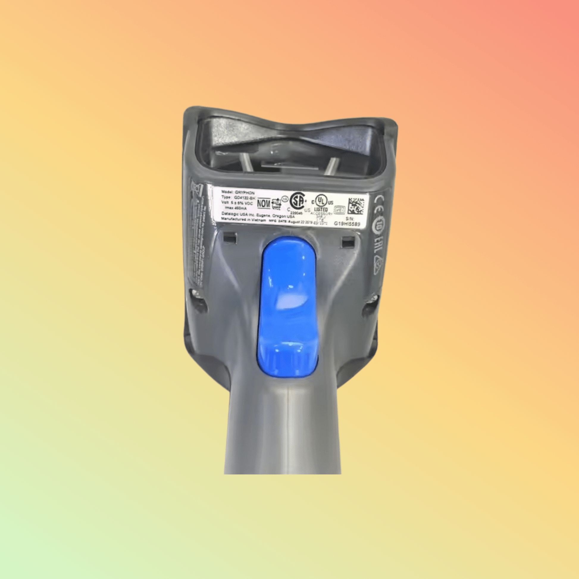 Datalogic Gryphon I GD4132 Portable 1D USB Barcode Scanner - NEOTECH