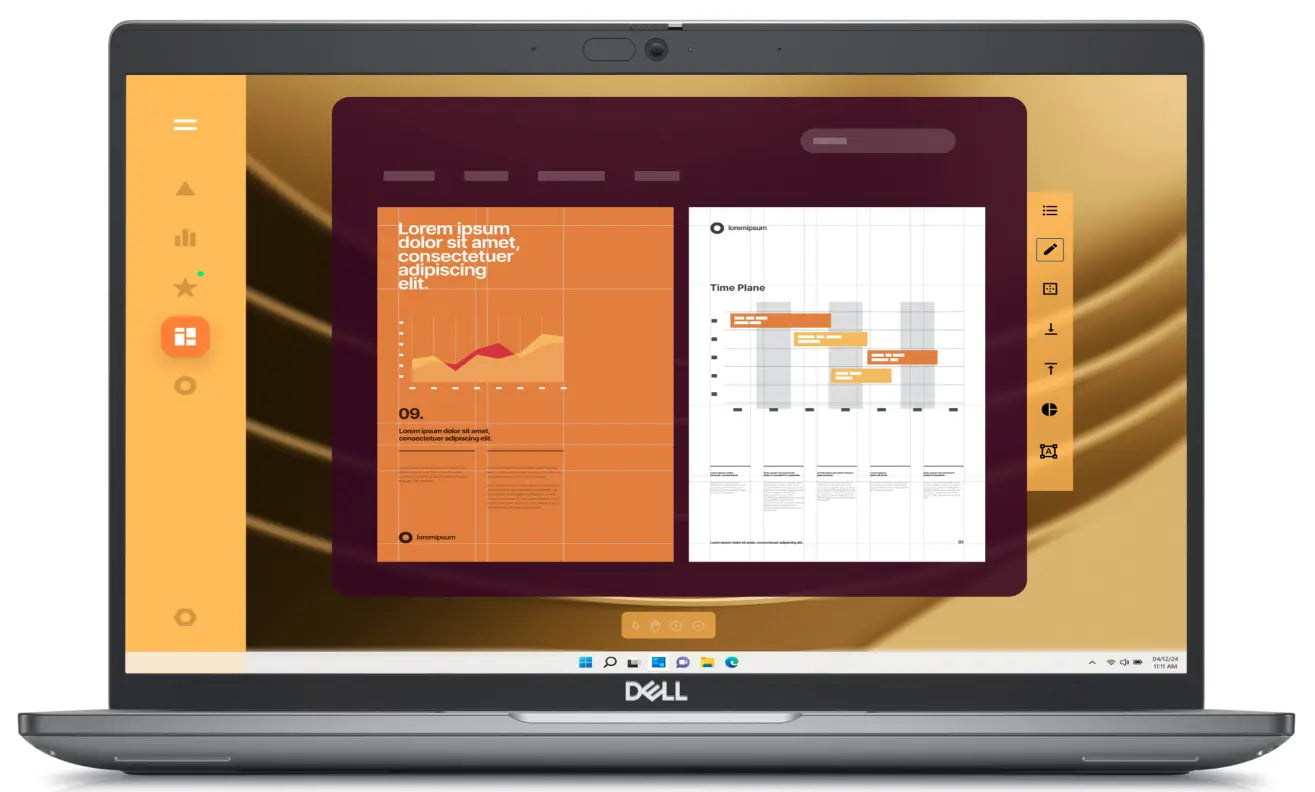 كمبيوتر محمول DELL LATITUDE 5450 (2024) - سلسلة 1 Ultra 5-135U vPro، سعة 16 جيجابايت، وقرص SSD سعة 512 جيجابايت