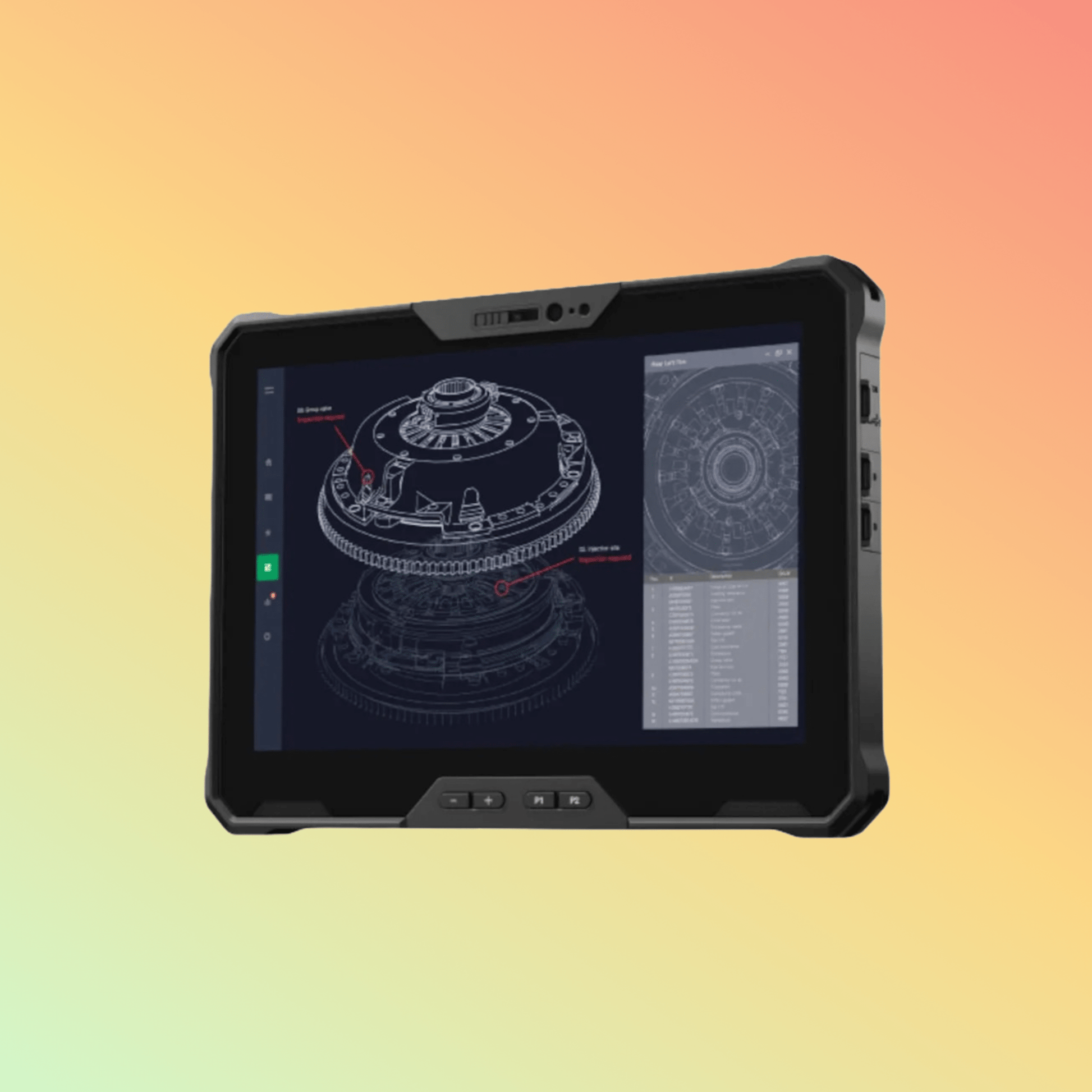 Dell Latitude 7030 Rugged Extreme Tablet, Intel Core i7 - 1260U, 16GB, 256GB SSD - NEOTECH