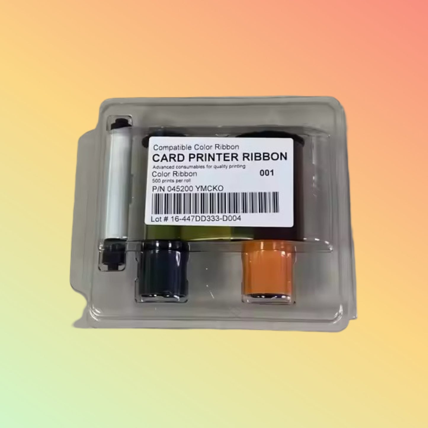 DTC4500 DTC4520e YMCK Color Ribbon 045200 for Dtc4500 ID Card Printer - NEOTECH