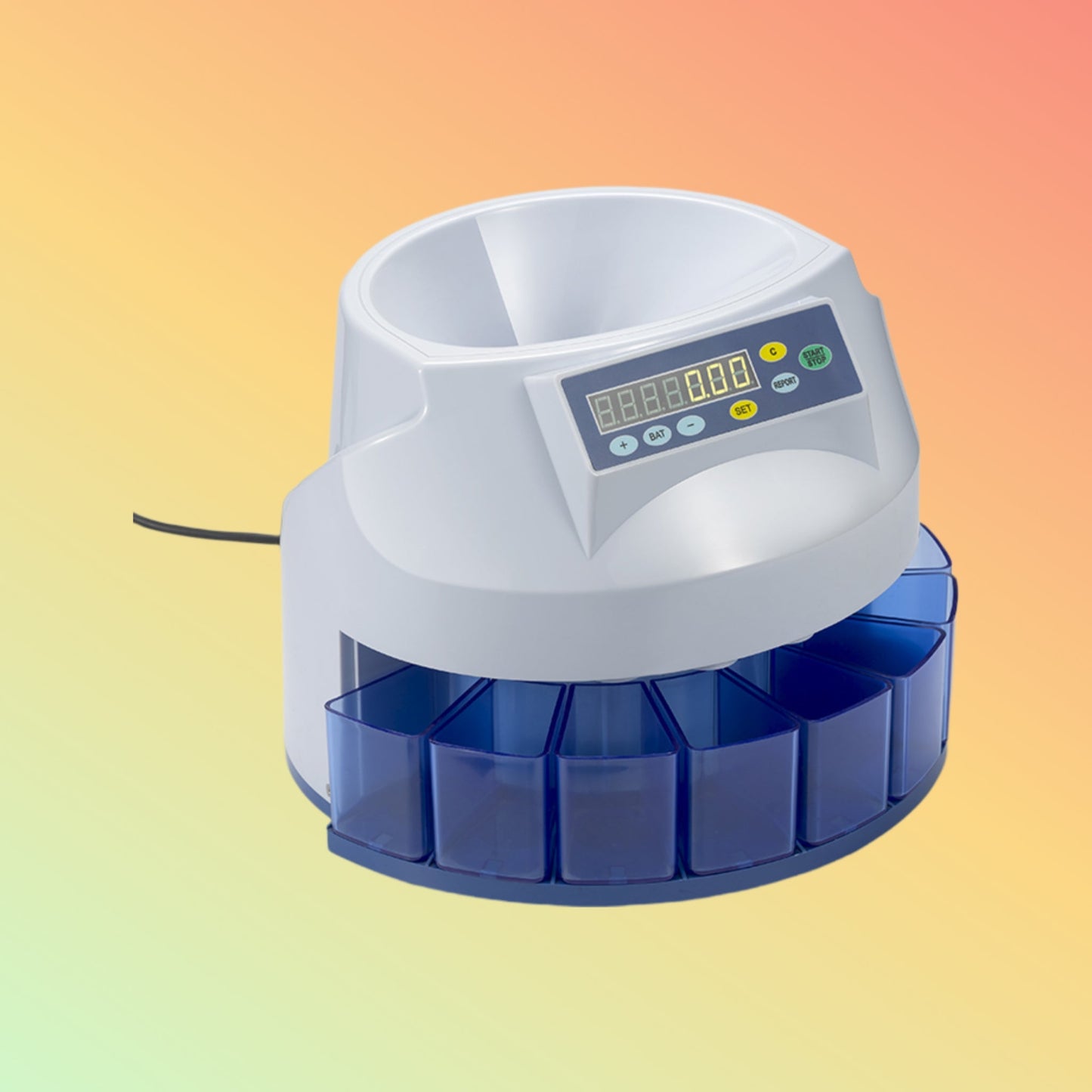 EasyCount EC50 Coin Counter and Sorter - NEOTECH