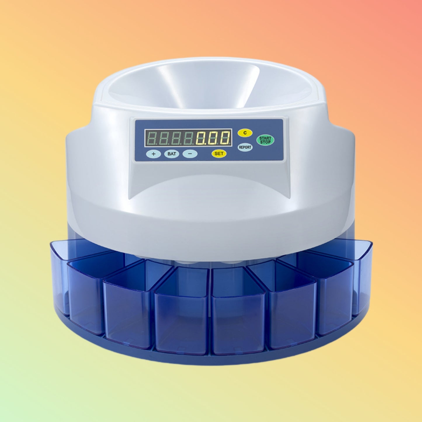 EasyCount EC50 Coin Counter and Sorter - NEOTECH