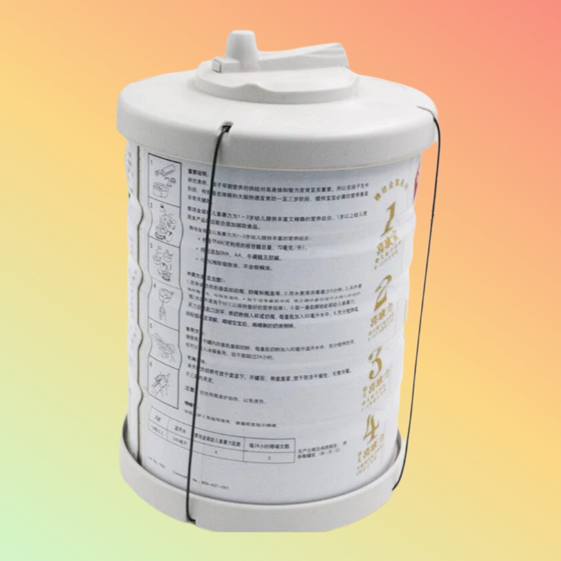 Epowsens BT020 8.2Mhz 58KHz two frequency optional anti theft milk can top tag - NEOTECH