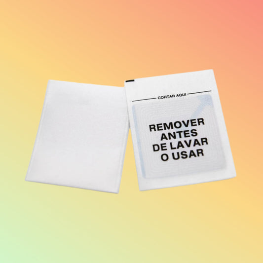 Epowsens Factory wholesale 40x58mm EAS 8.2mhz clothing rf sew label - NEOTECH