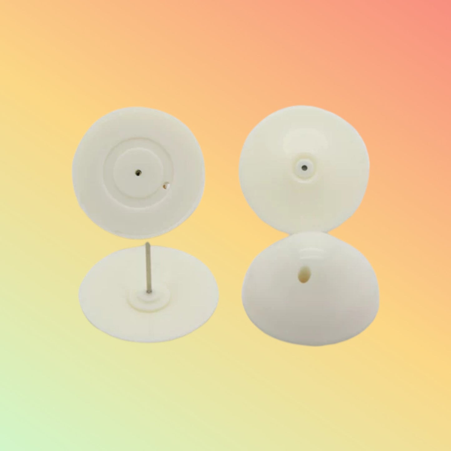 Epowsens HT014 Clothing small round alarm RF security anti theft hard tag for apparel store - NEOTECH