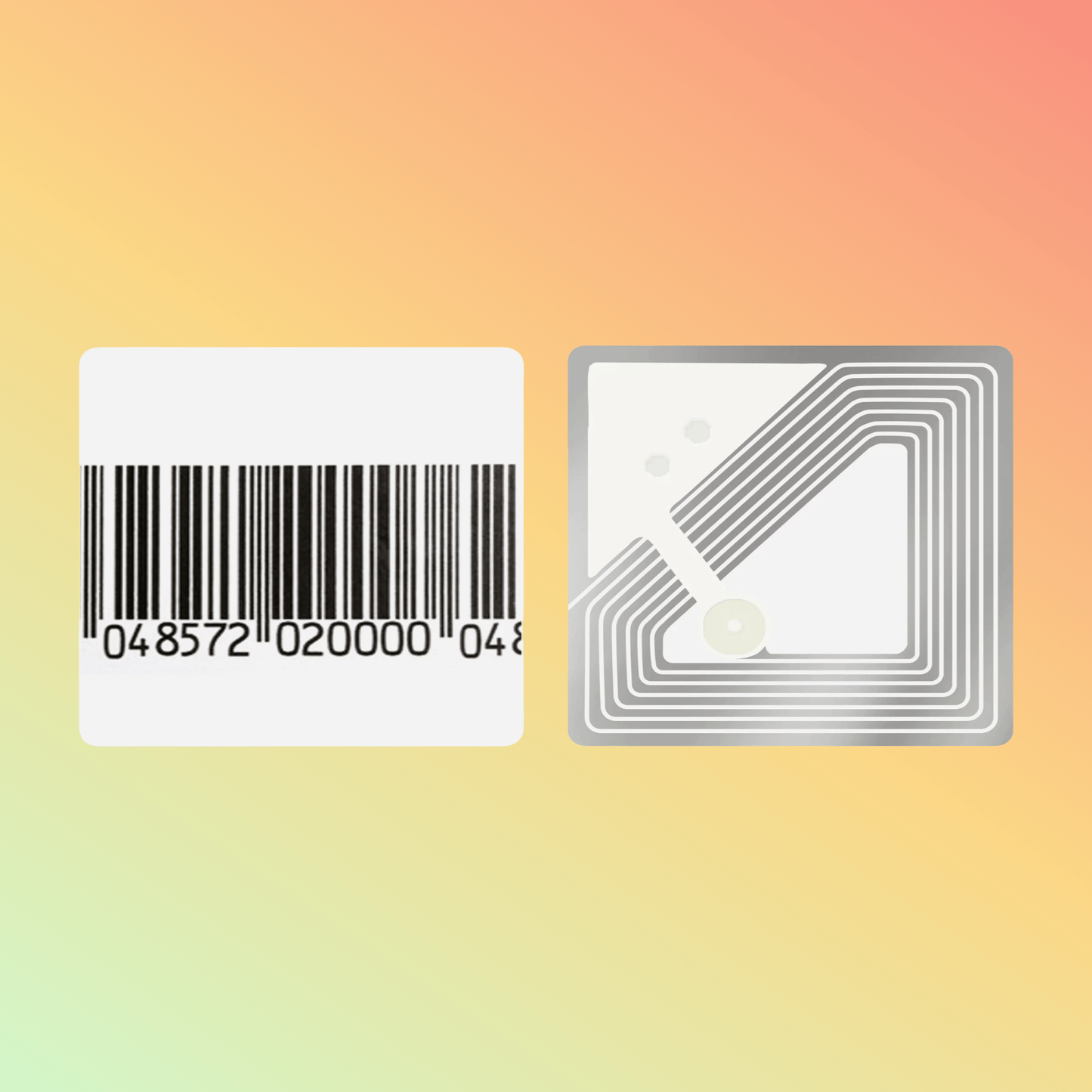 Epowsens RF2528 Adhesive retail security anti shoplifting rf label - NEOTECH